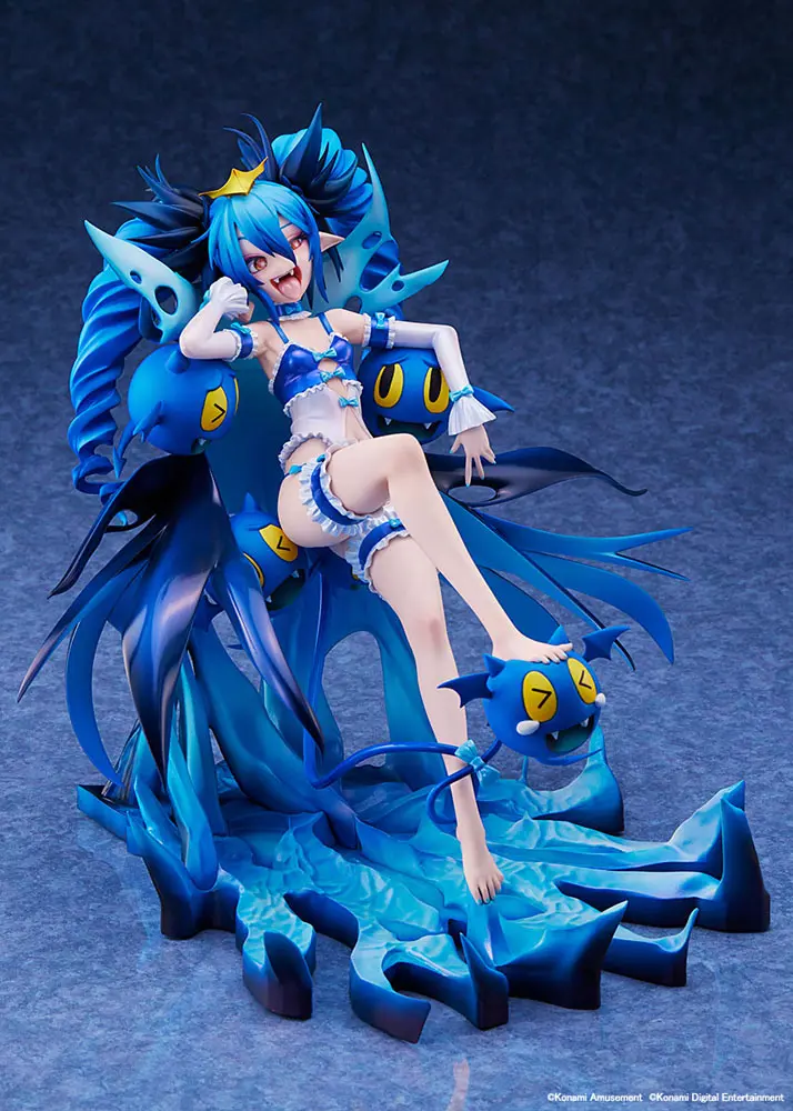 Bombergirl PVC socha 1/7 Aqua Lewysia Aquablue Vampire Negligee Ver. 25 cm fotografii produktu