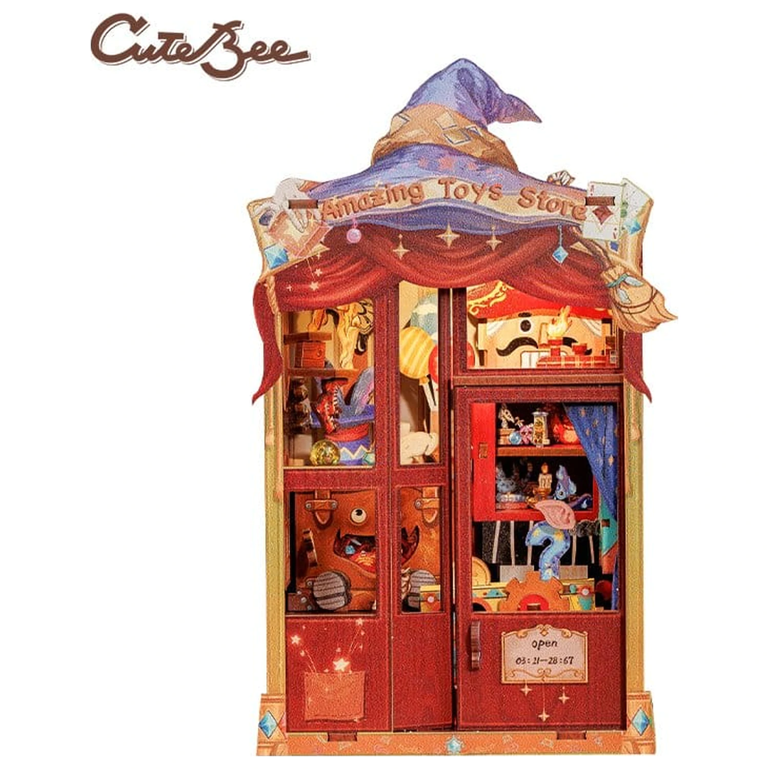 Book Nook Amazing Toy Store 17 x 12 cm fotografii produktu