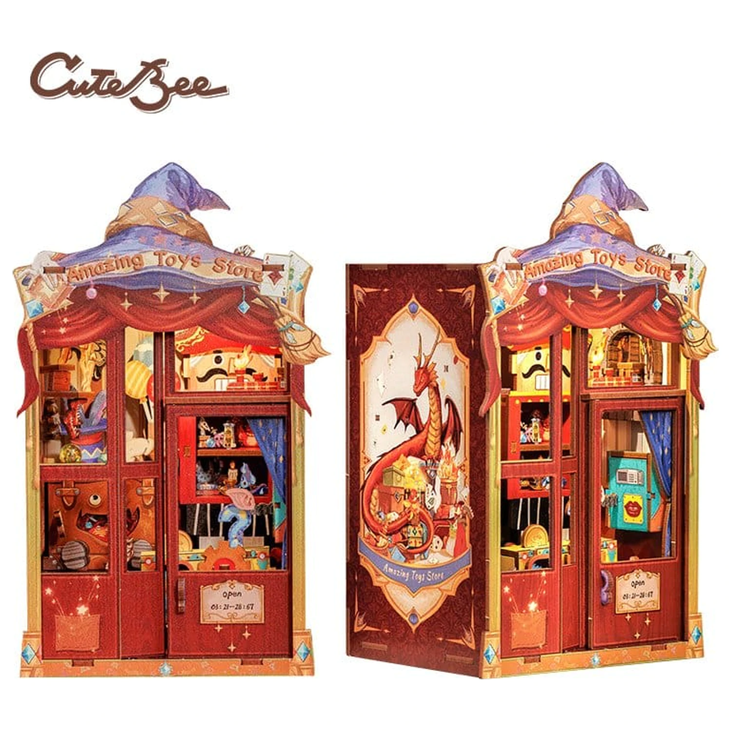 Book Nook Amazing Toy Store 17 x 12 cm fotografii produktu