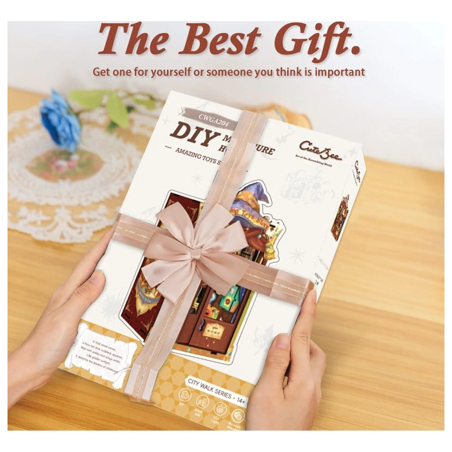 Book Nook Amazing Toy Store 17 x 12 cm fotografii produktu