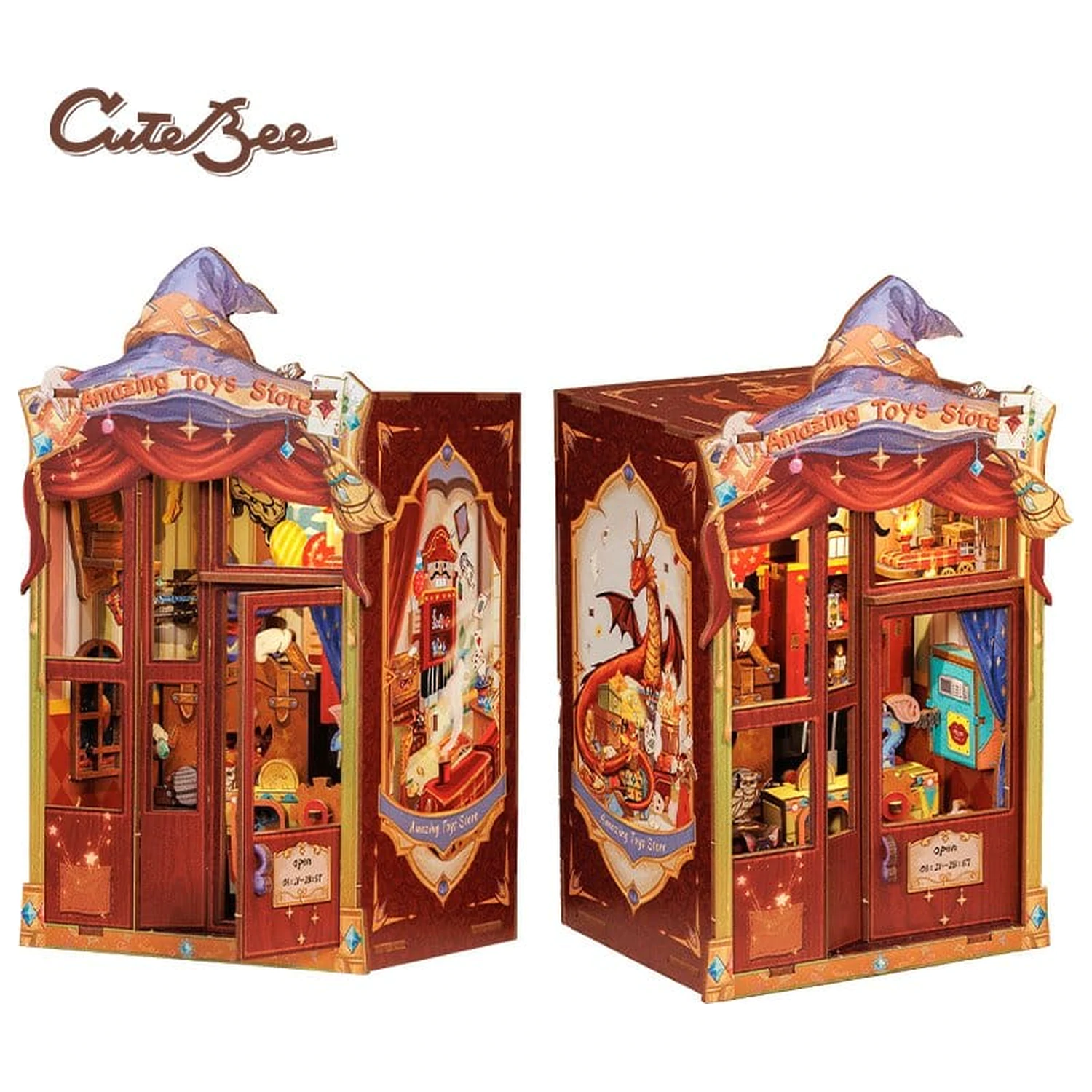 Book Nook Amazing Toy Store 17 x 12 cm fotografii produktu