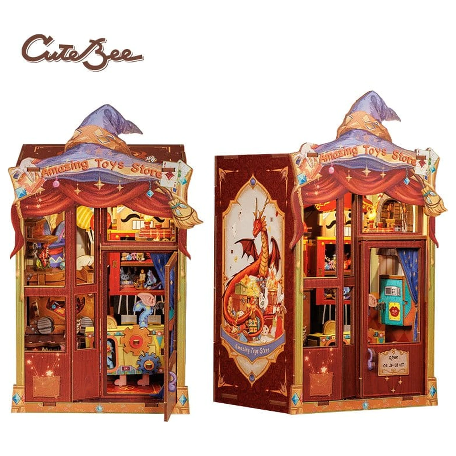 Book Nook Amazing Toy Store 17 x 12 cm fotografii produktu