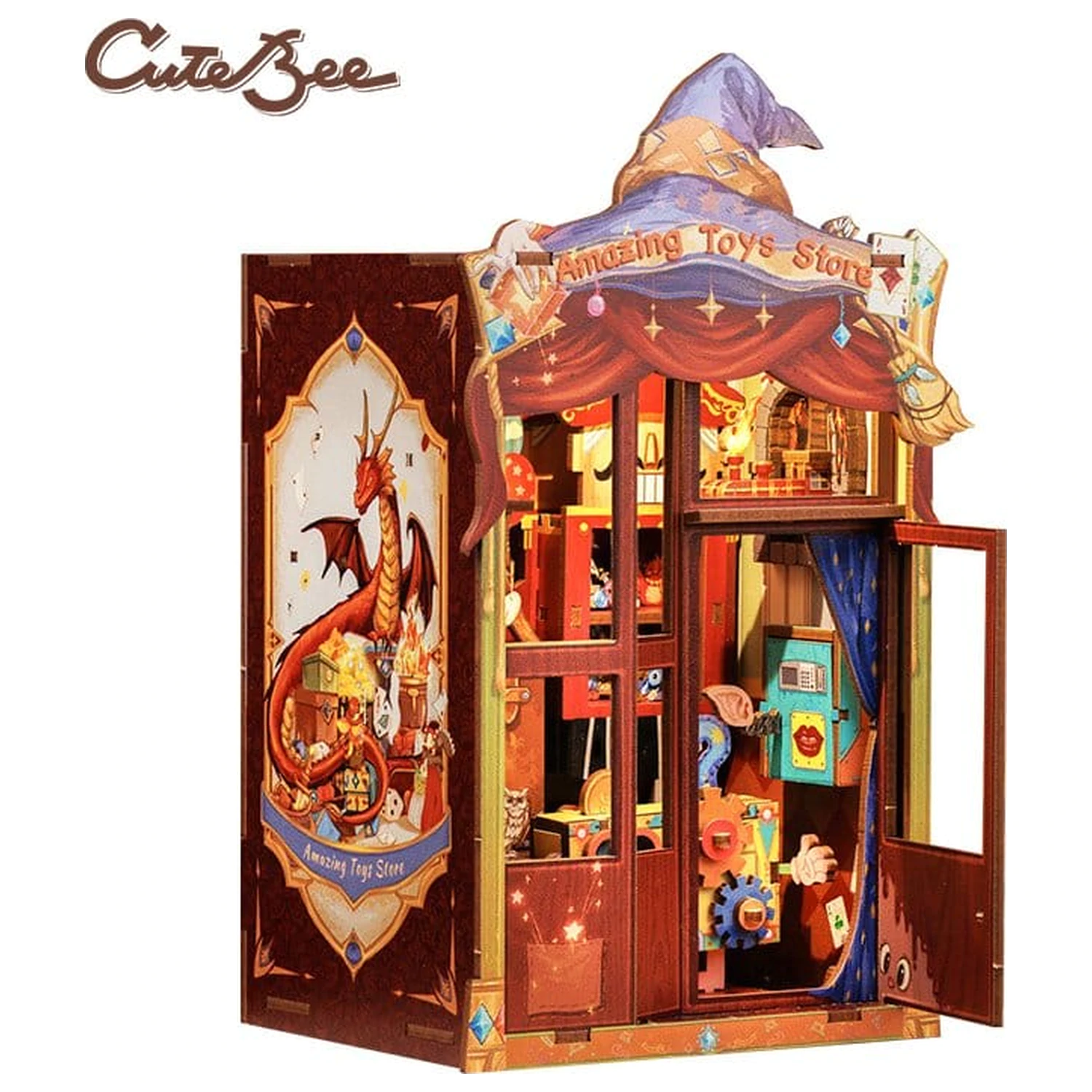 Book Nook Amazing Toy Store 17 x 12 cm fotografii produktu