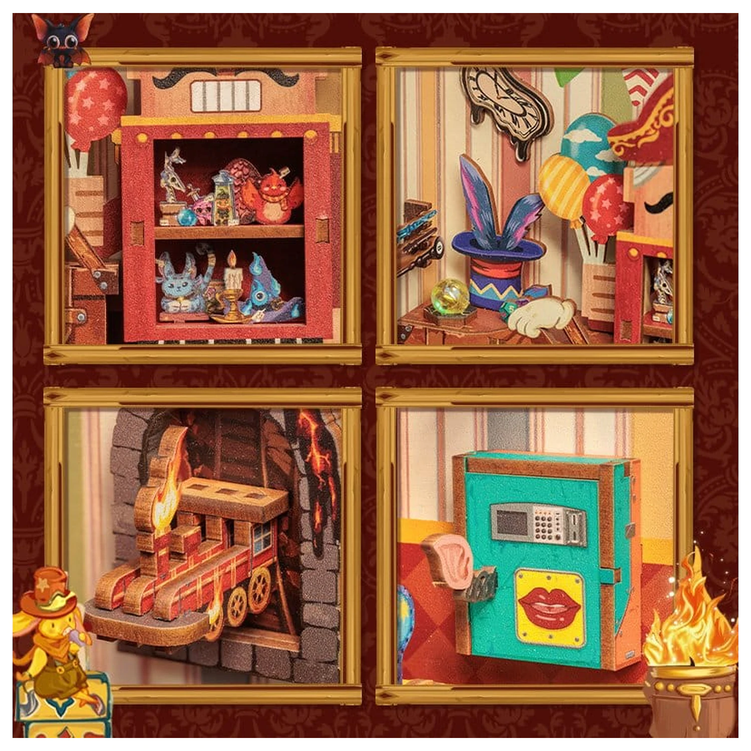 Book Nook Amazing Toy Store 17 x 12 cm fotografii produktu