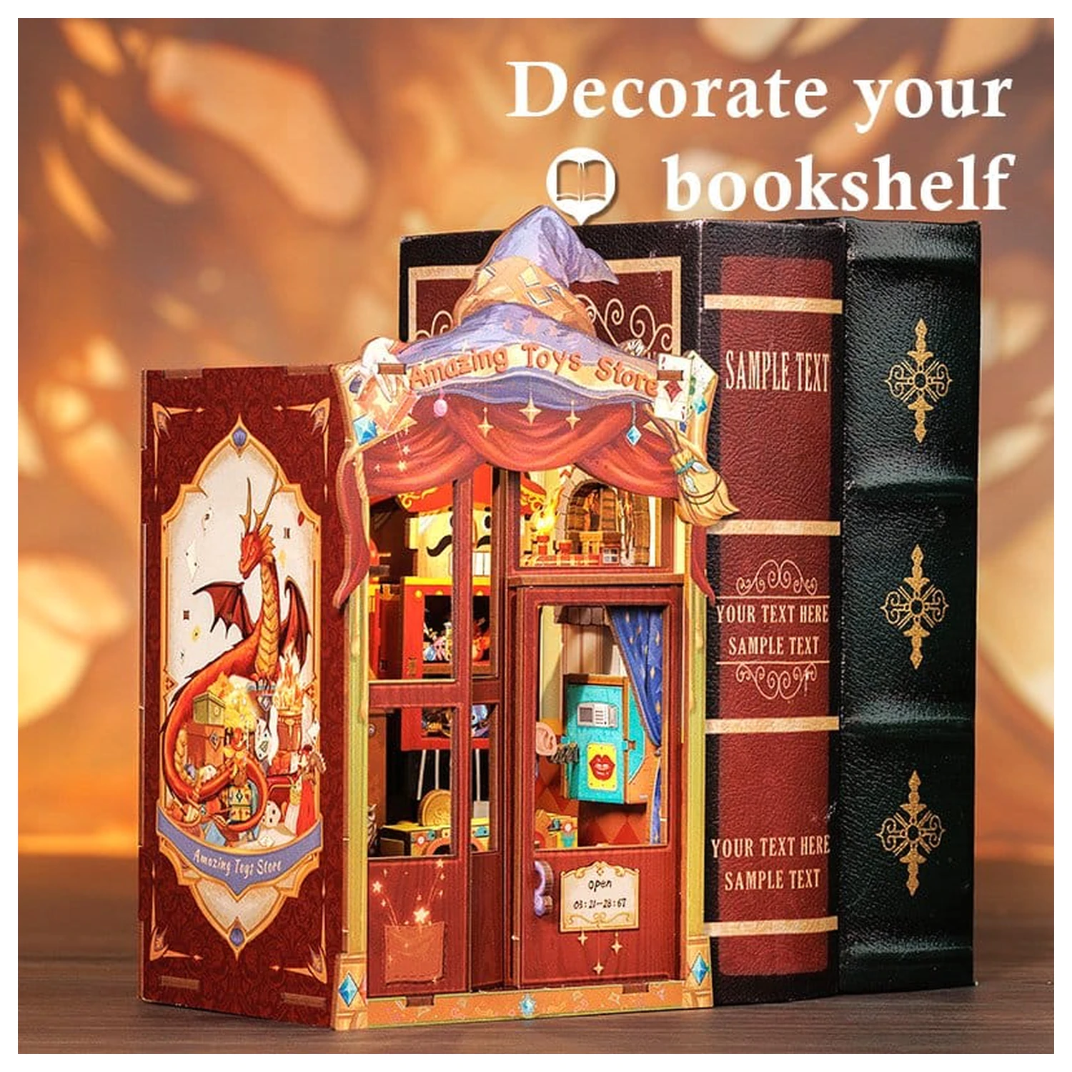 Book Nook Amazing Toy Store 17 x 12 cm fotografii produktu