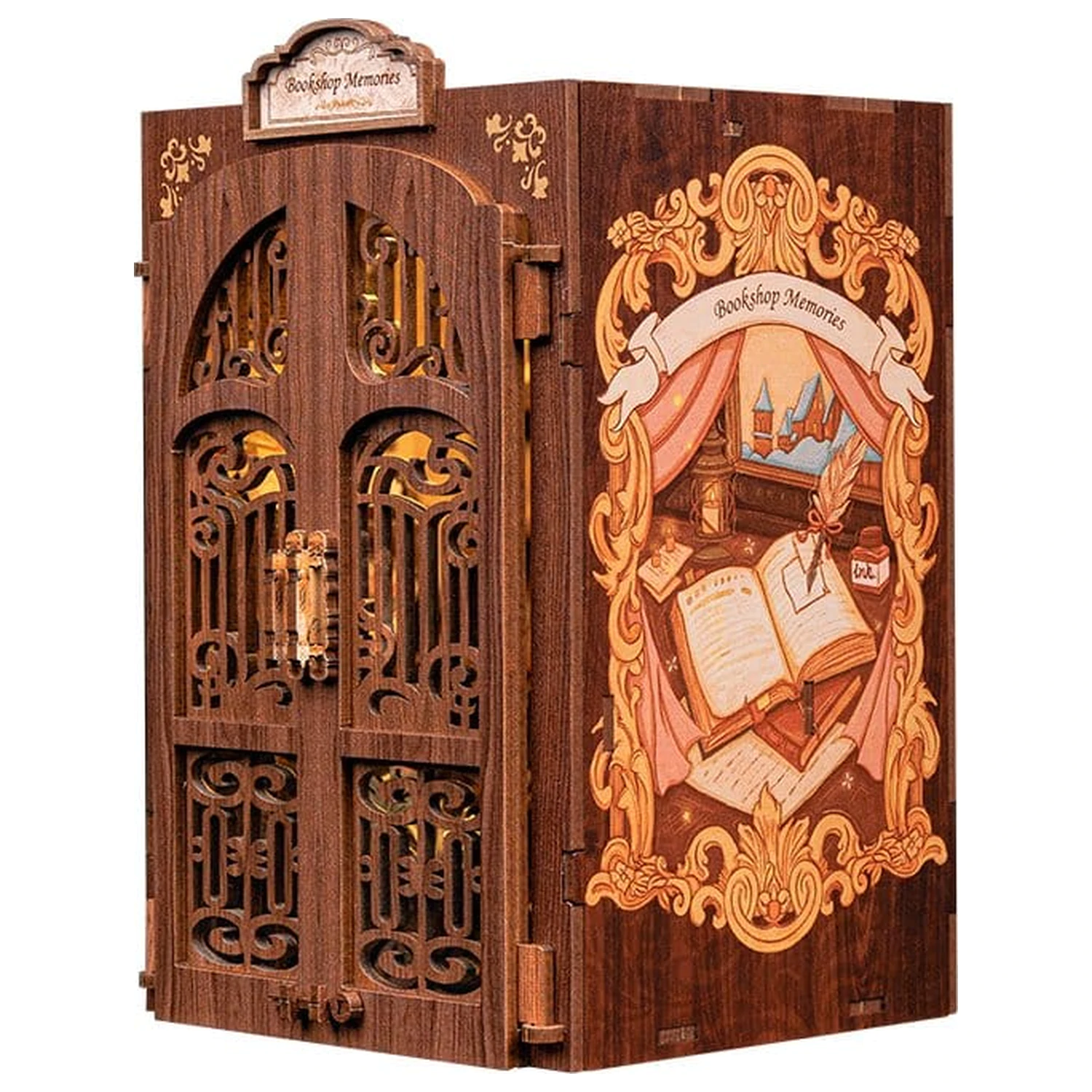 Book Nook Bookshop Memories 17 x 10 cm fotografii produktu