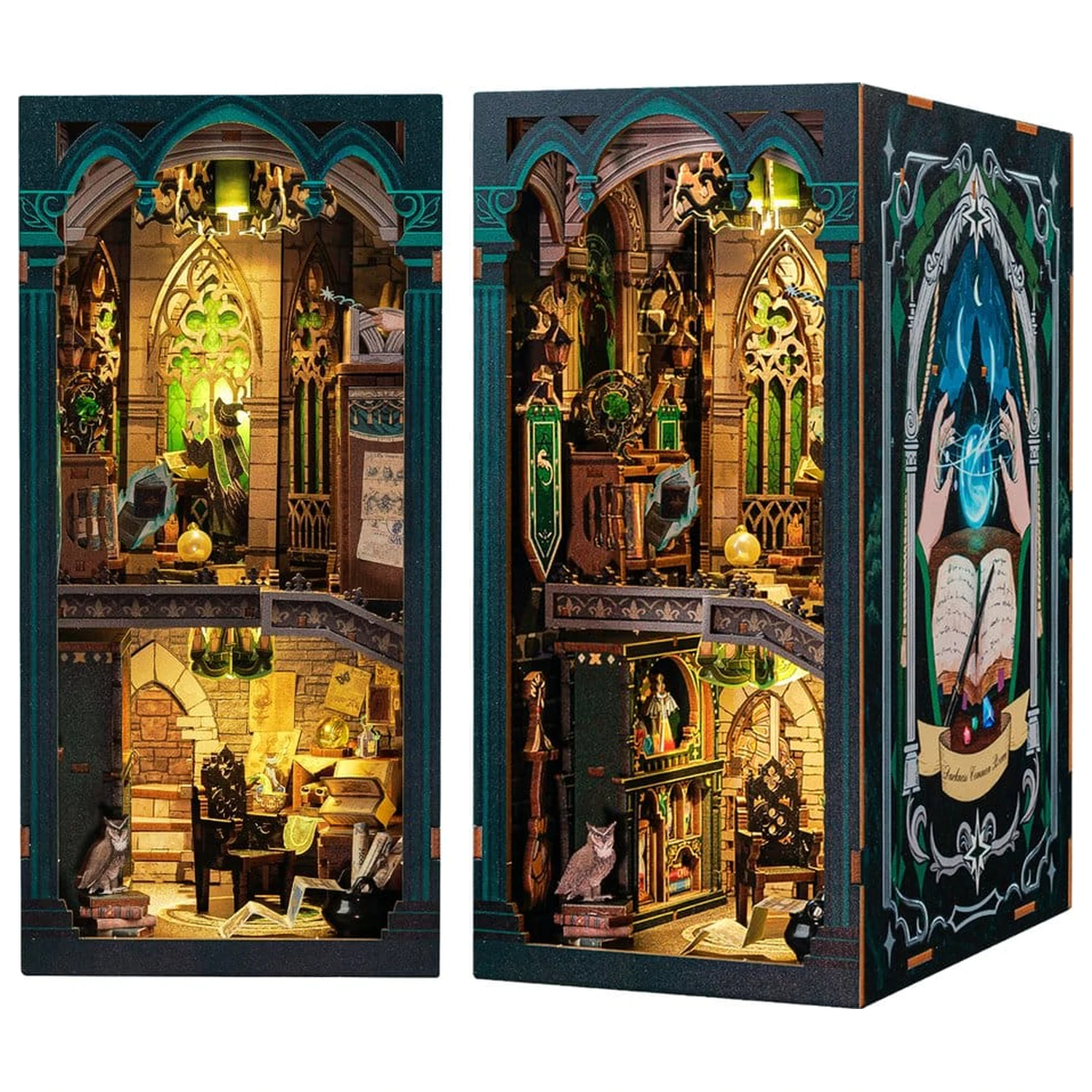 Book Nook Darkness Common Room 23 x 11 cm fotografii produktu