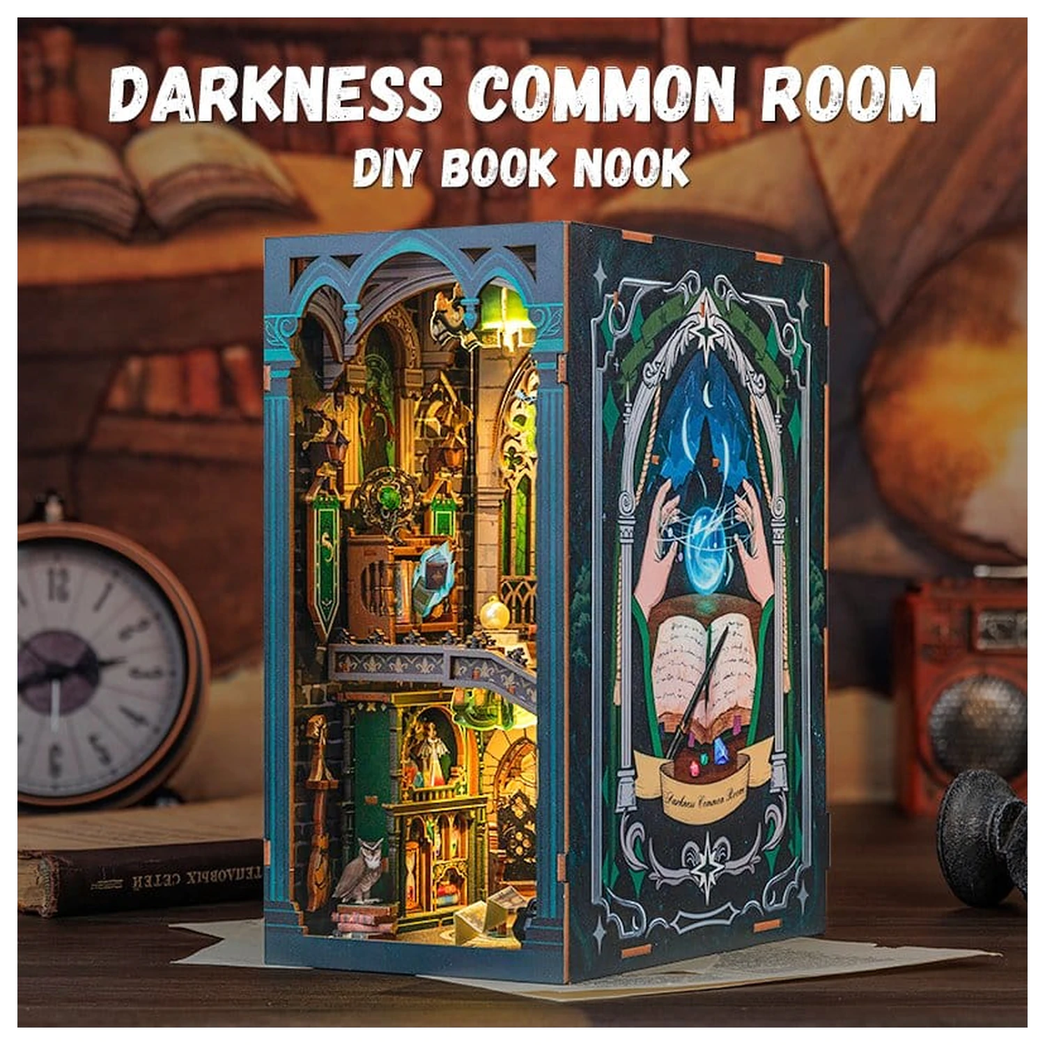 Book Nook Darkness Common Room 23 x 11 cm fotografii produktu