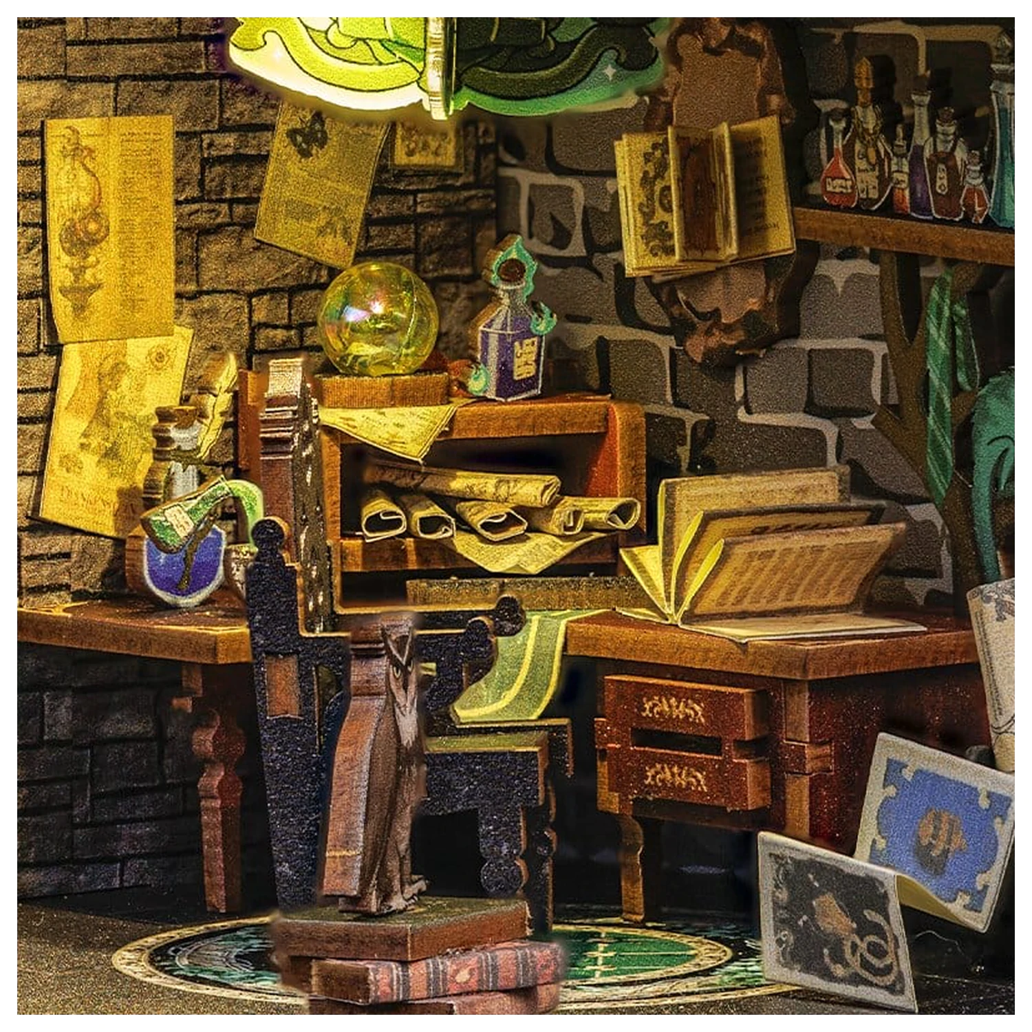 Book Nook Darkness Common Room 23 x 11 cm fotografii produktu