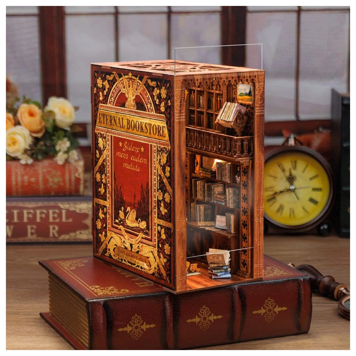 Book Nook Eternal Bookstore 23 x 11 cm fotografii produktu