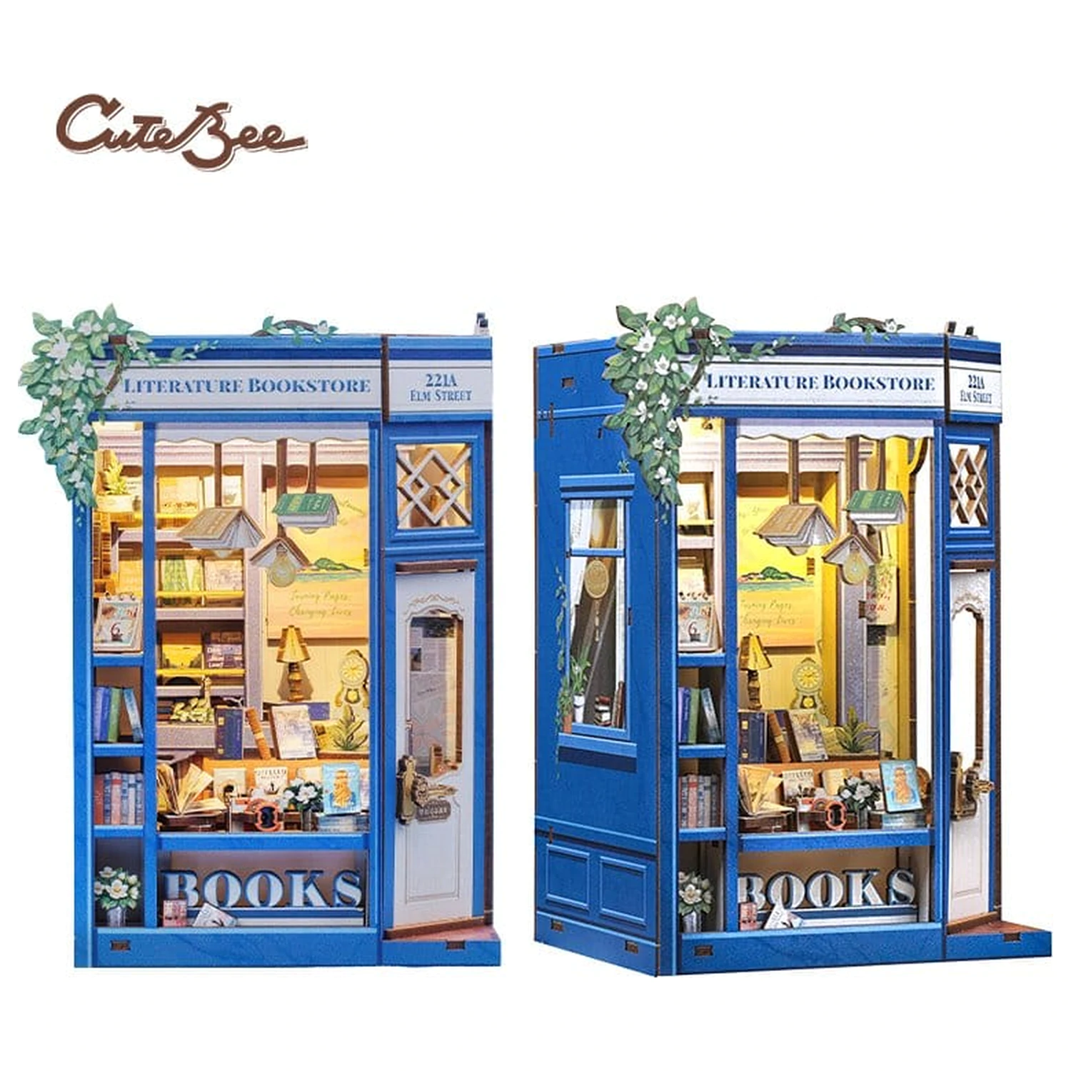 Book Nook Literature Bookstore 17 x 12 cm     fotografii produktu