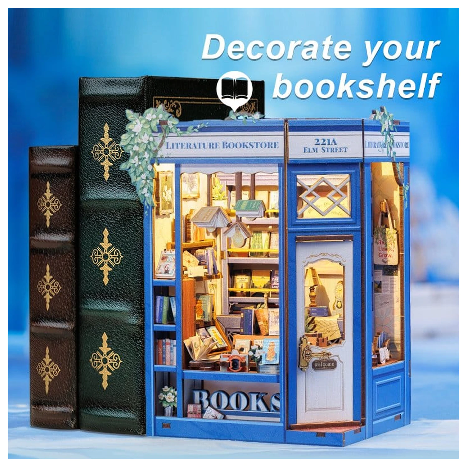 Book Nook Literature Bookstore 17 x 12 cm     fotografii produktu