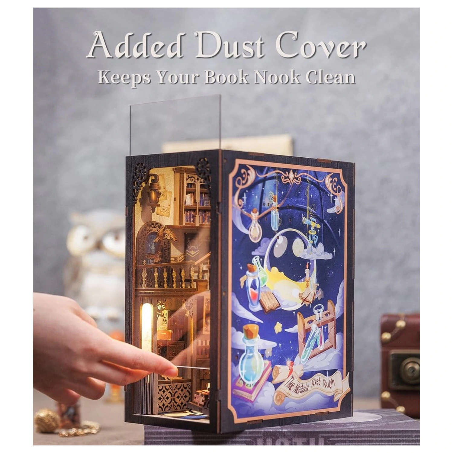 Book Nook Nebula Společenská místnost 23 x 11 cm fotografii produktu