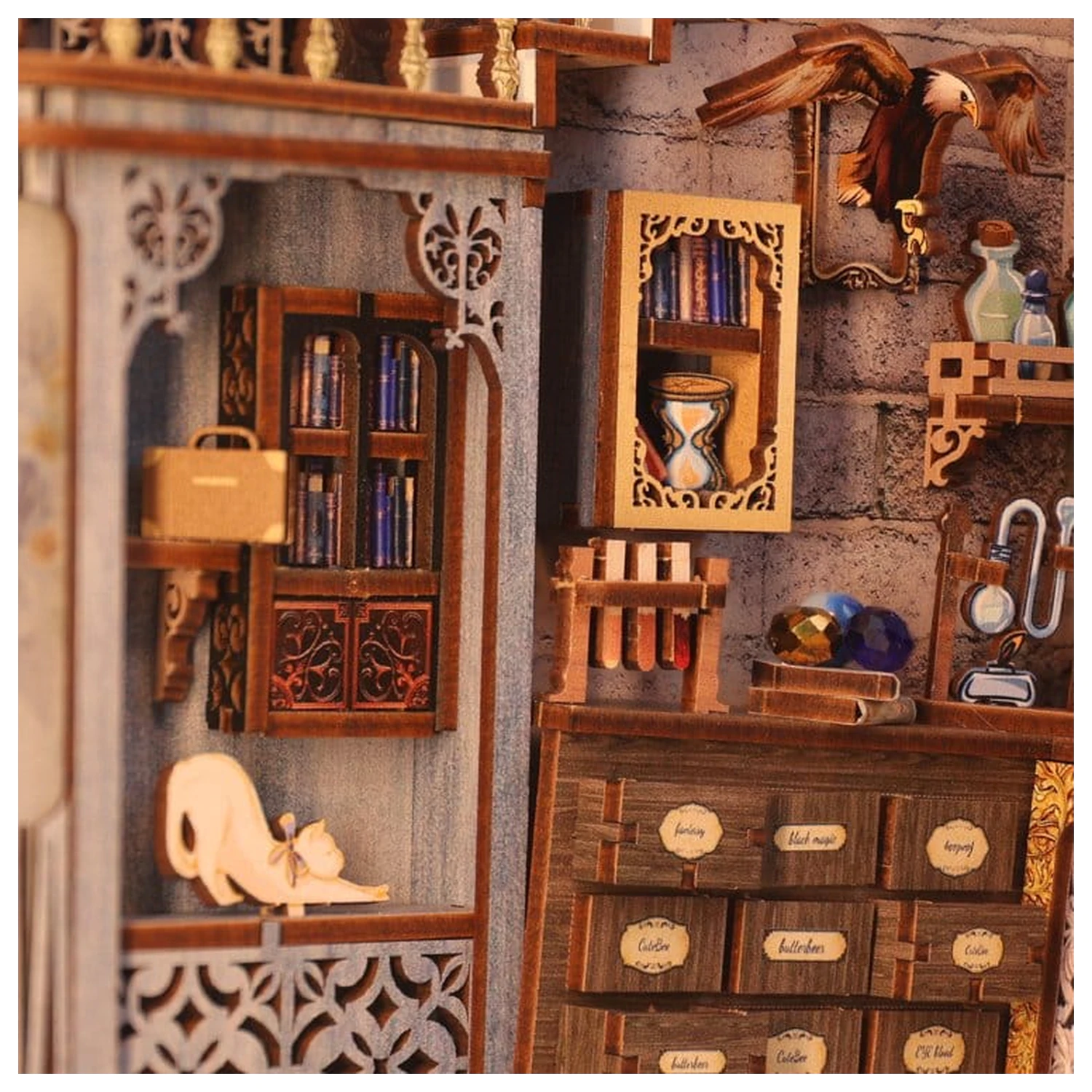 Book Nook Nebula Společenská místnost 23 x 11 cm fotografii produktu