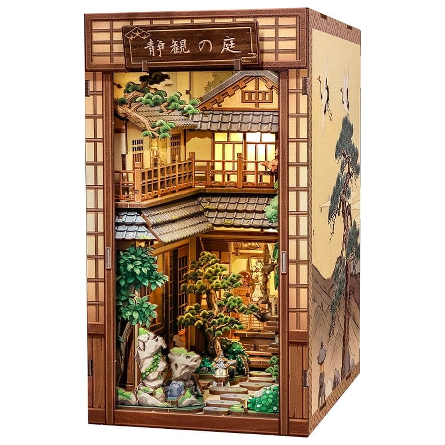 Book Nook Serene Courtyard 22 x 12 cm fotografii produktu