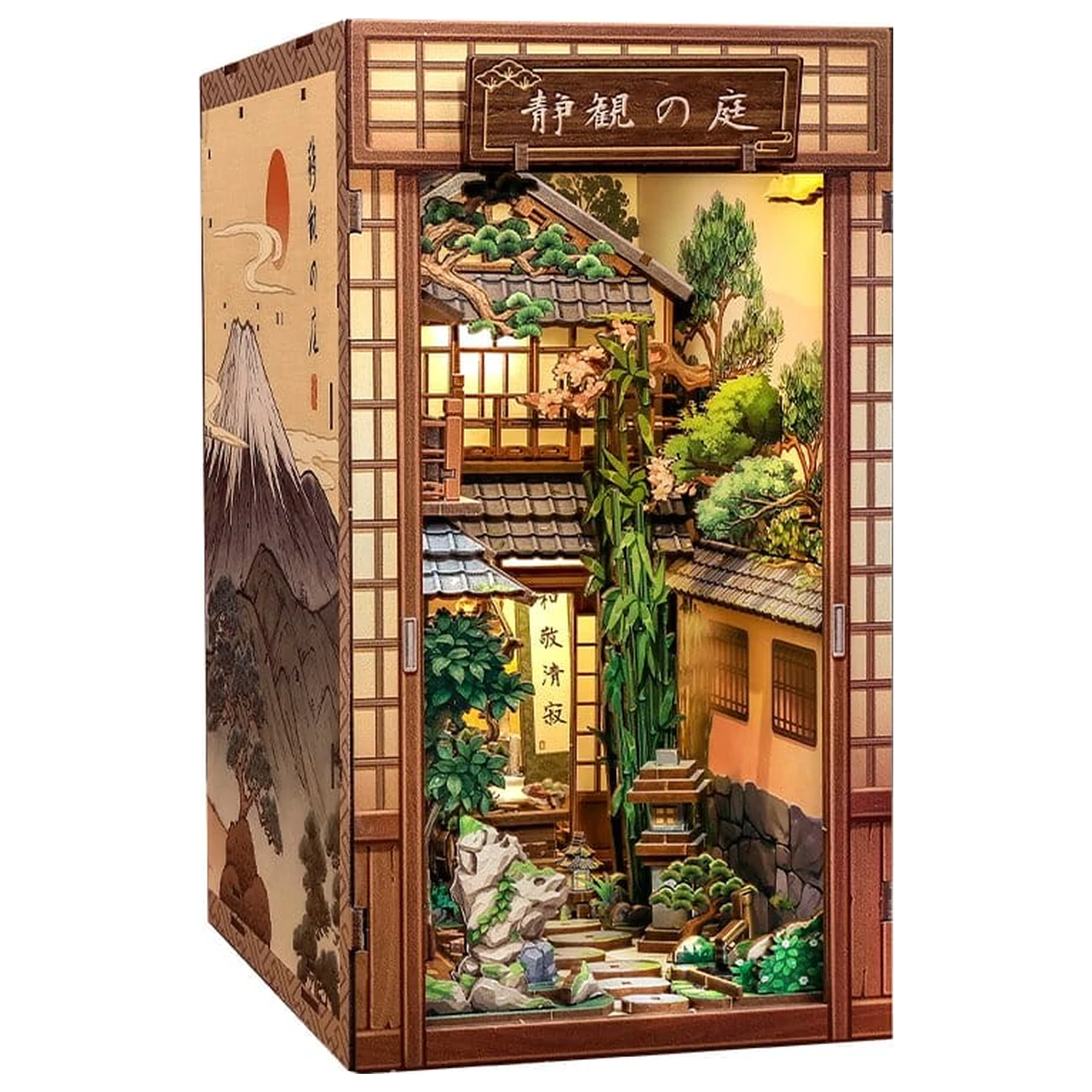 Book Nook Serene Courtyard 22 x 12 cm fotografii produktu