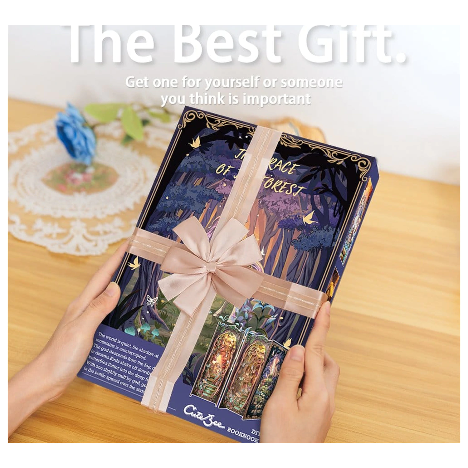 Book Nook The Grace of Forest 22 x 8 cm fotografii produktu