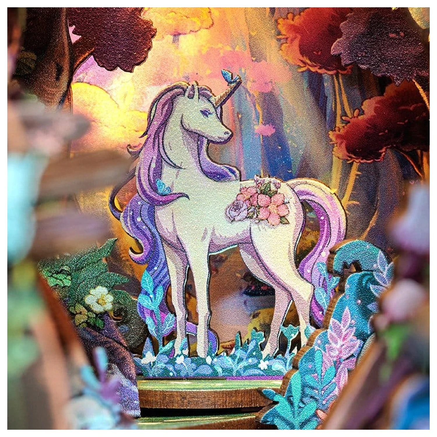 Book Nook The Grace of Forest 22 x 8 cm fotografii produktu