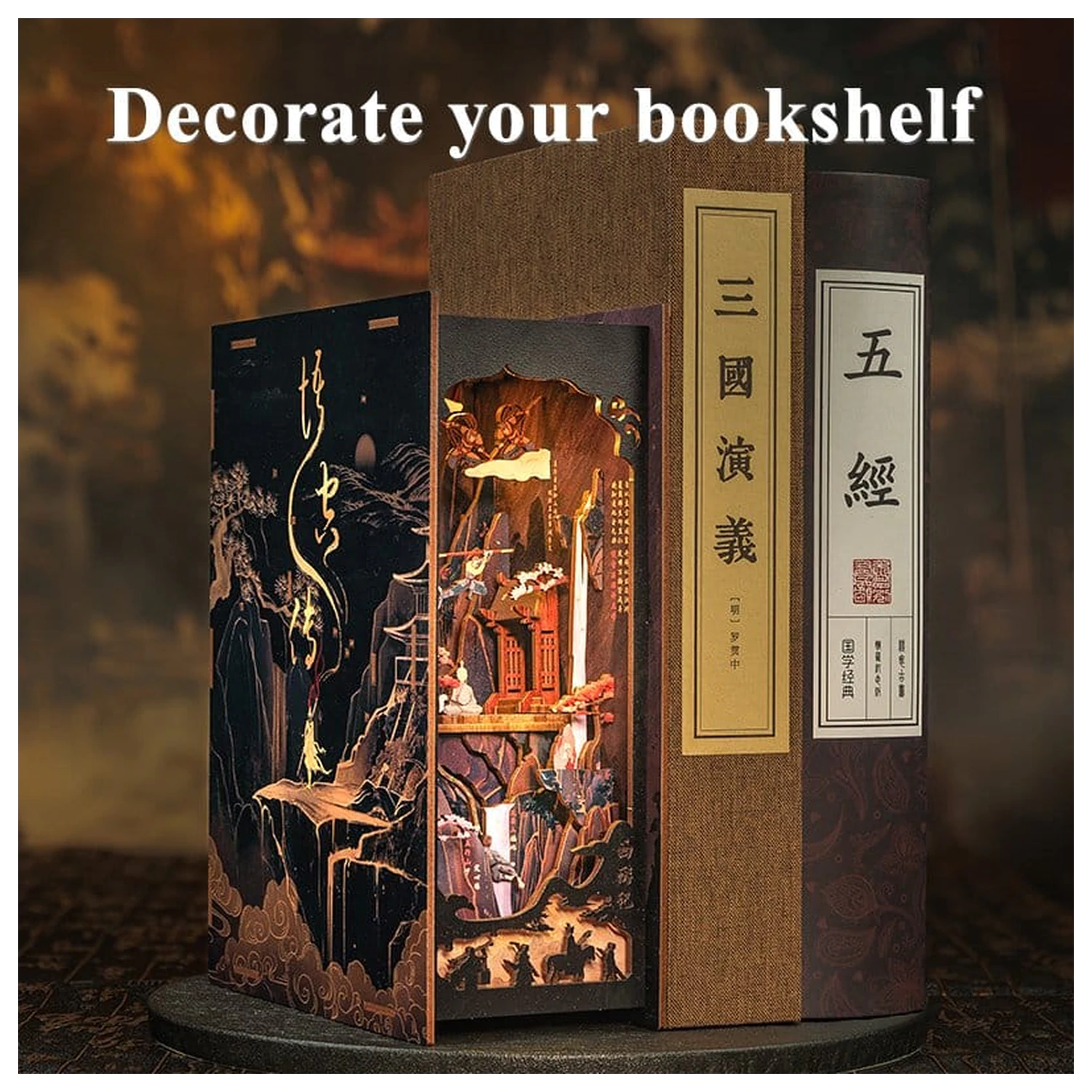 Book Nook The Legend of Wukong 22 x 8 cm fotografii produktu