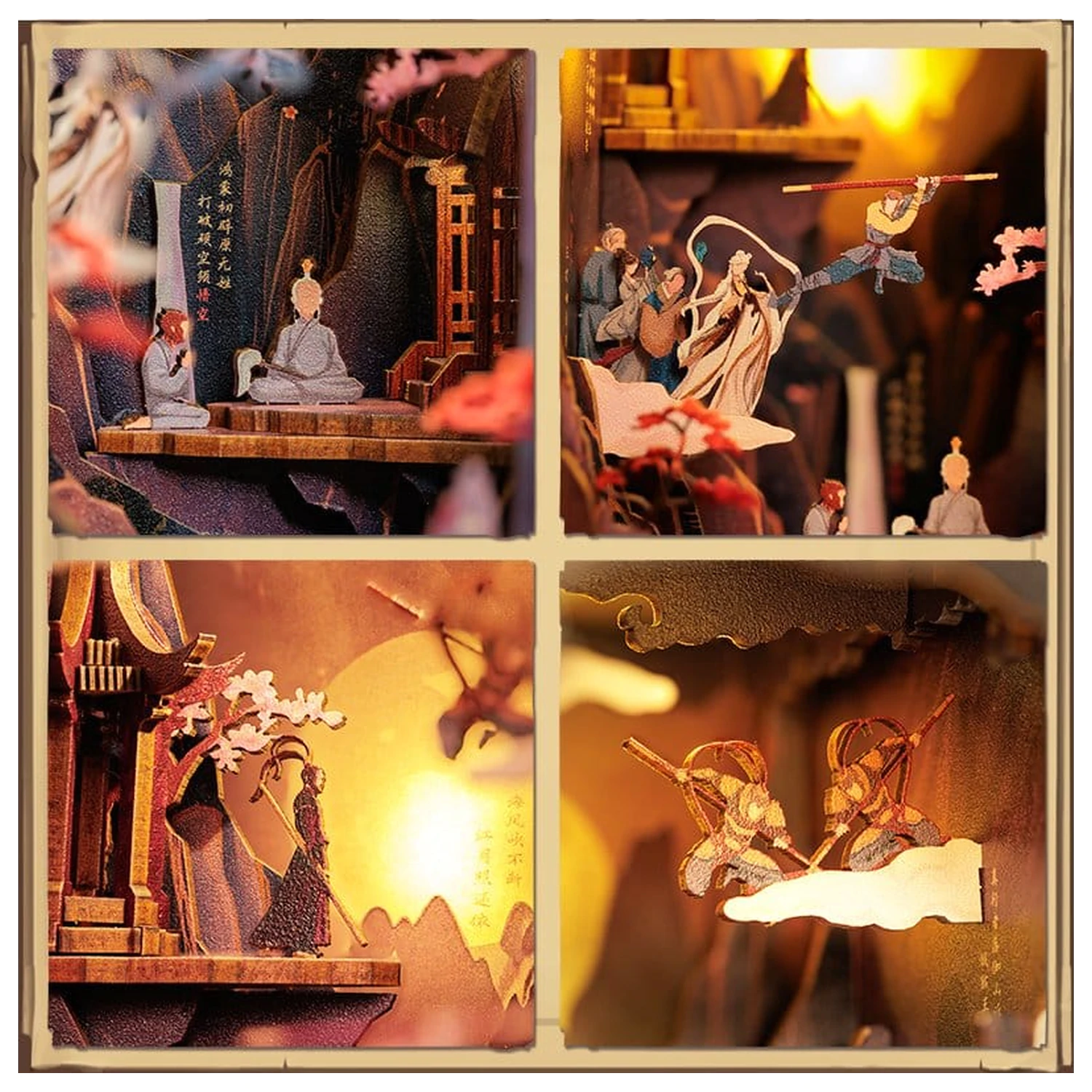 Book Nook The Legend of Wukong 22 x 8 cm fotografii produktu