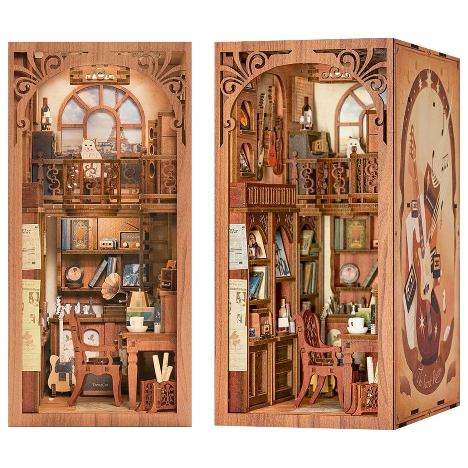 Book Nook The Secret Rhythm 23 x 11 cm fotografii produktu