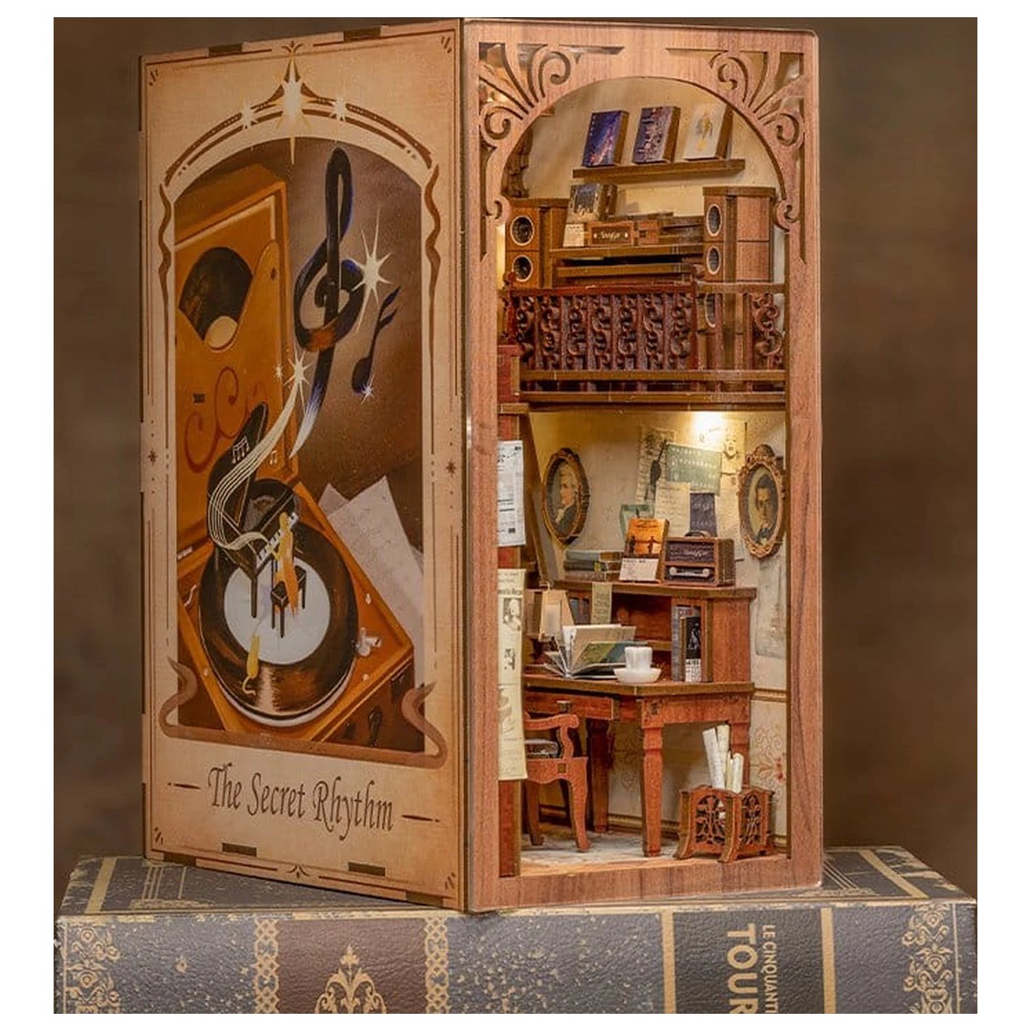 Book Nook The Secret Rhythm 23 x 11 cm fotografii produktu