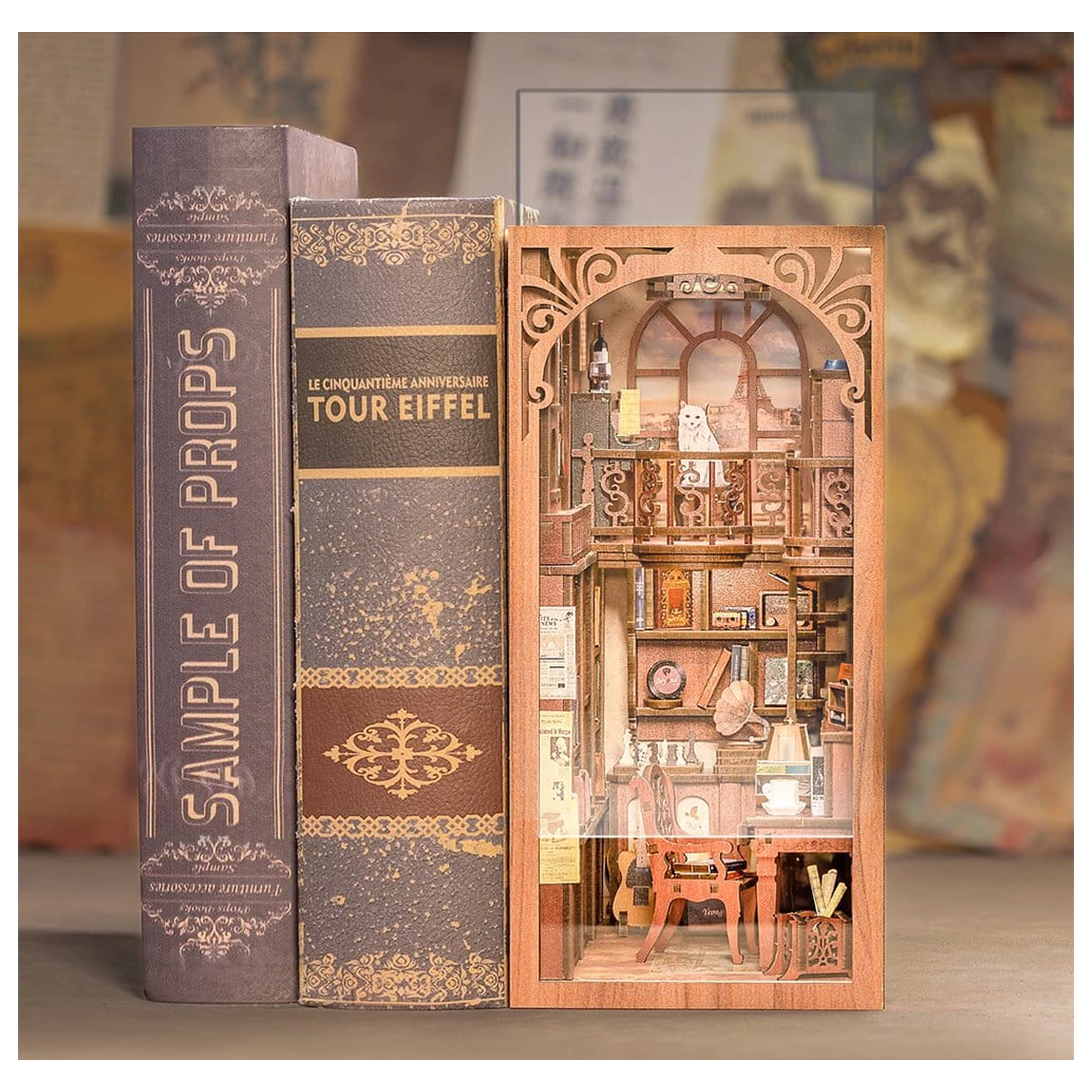Book Nook The Secret Rhythm 23 x 11 cm fotografii produktu