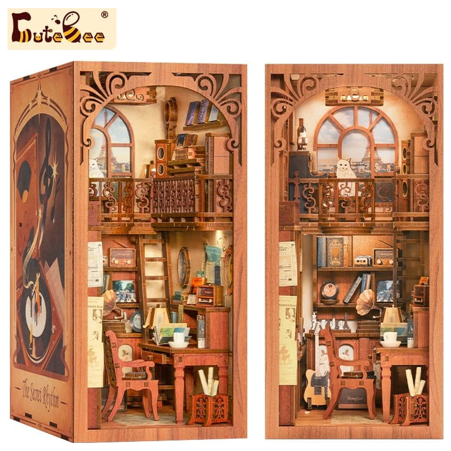 Book Nook The Secret Rhythm 23 x 11 cm fotografii produktu