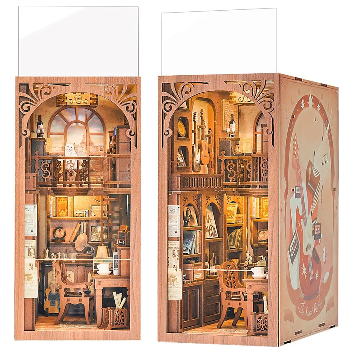 Book Nook The Secret Rhythm 23 x 11 cm fotografii produktu