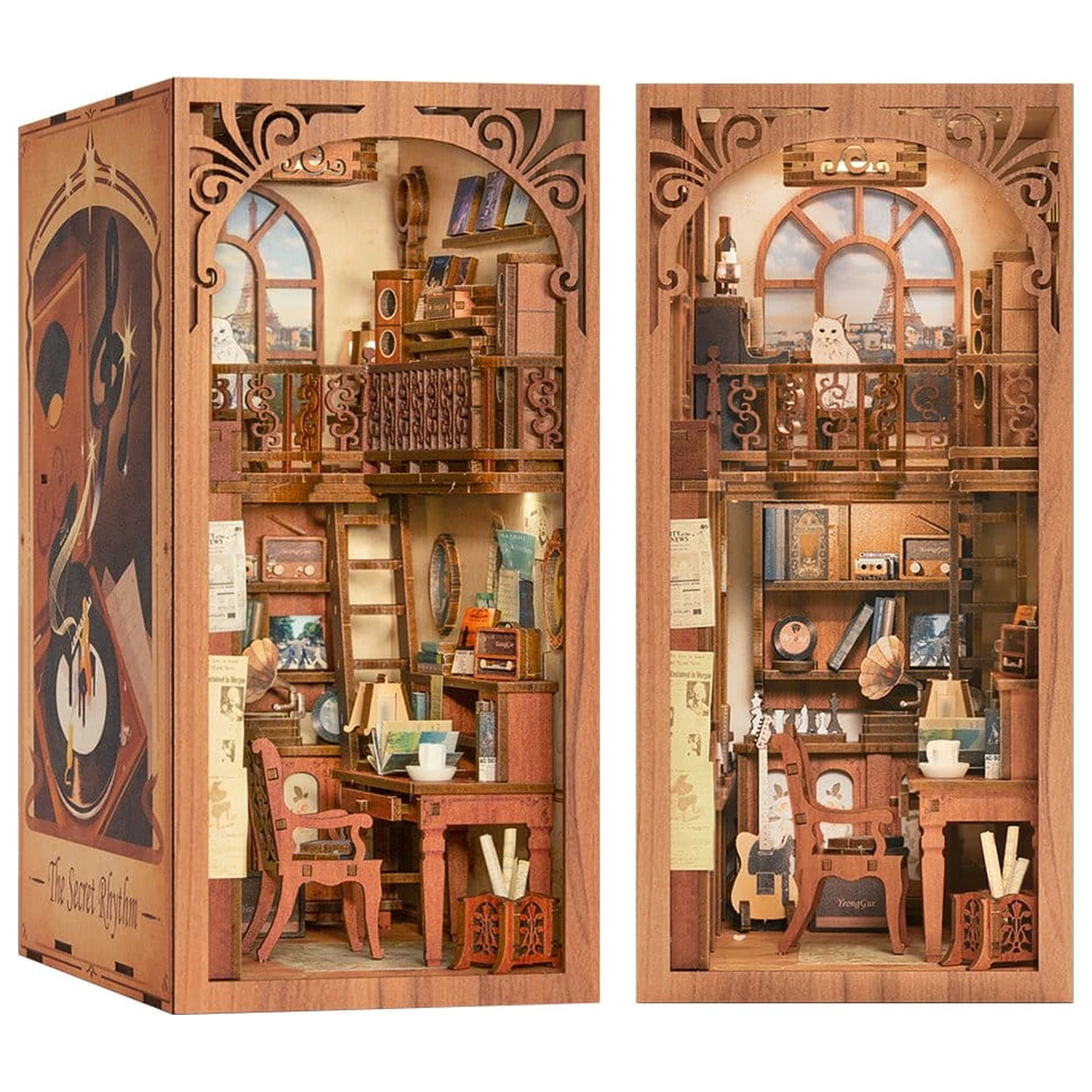 Book Nook The Secret Rhythm 23 x 11 cm fotografii produktu