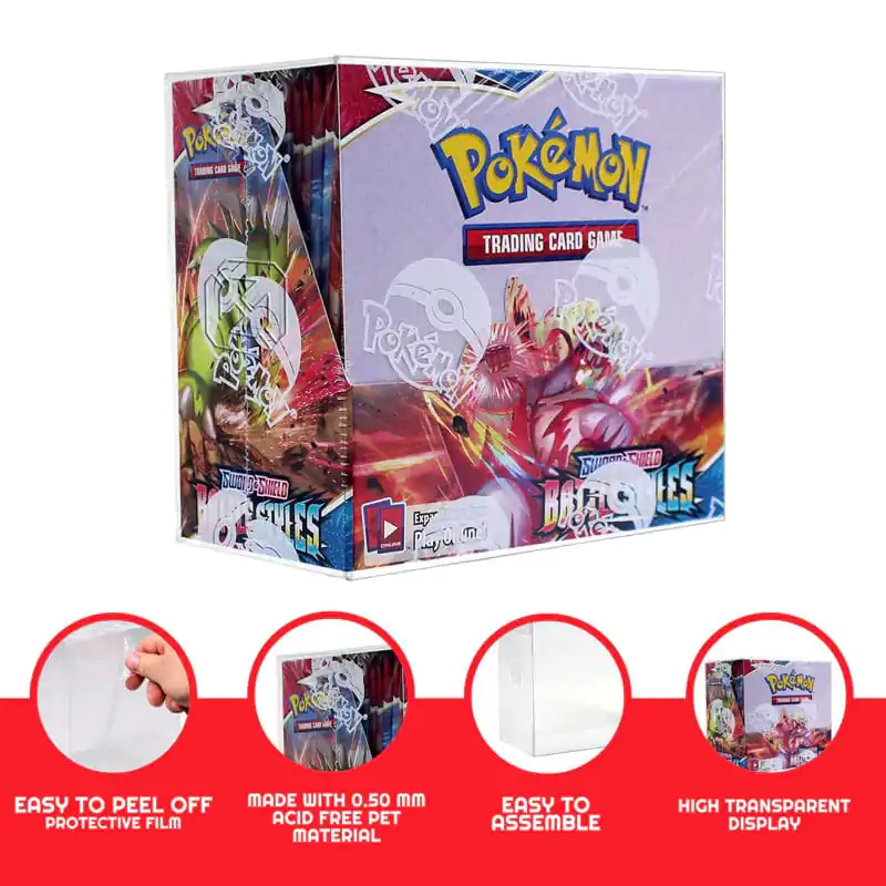 PET Protectors 5-Pack pro Booster Boxy / Elite Trainer Boxy Ver. 1 fotografii produktu