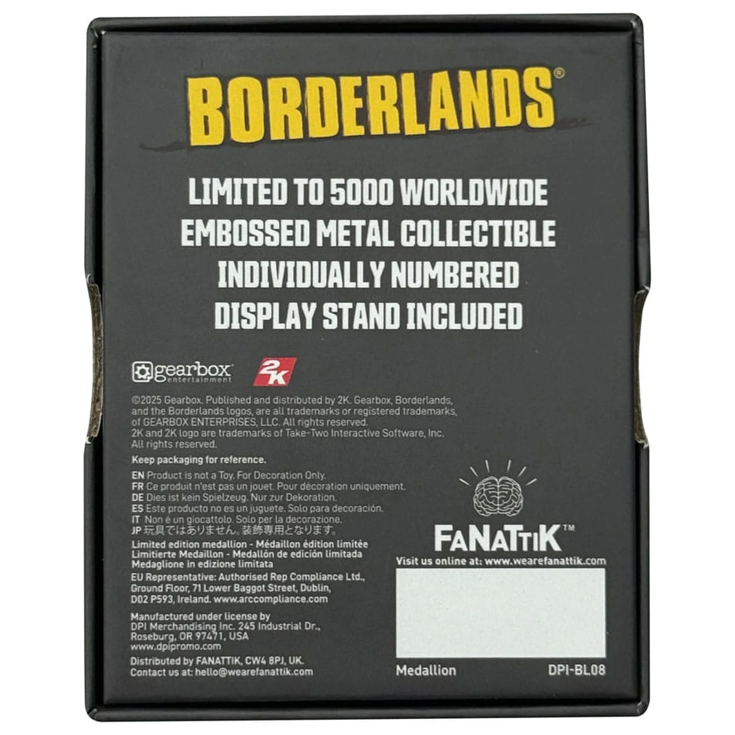 Borderlands replika 1/1 maska Bandity fotografii produktu