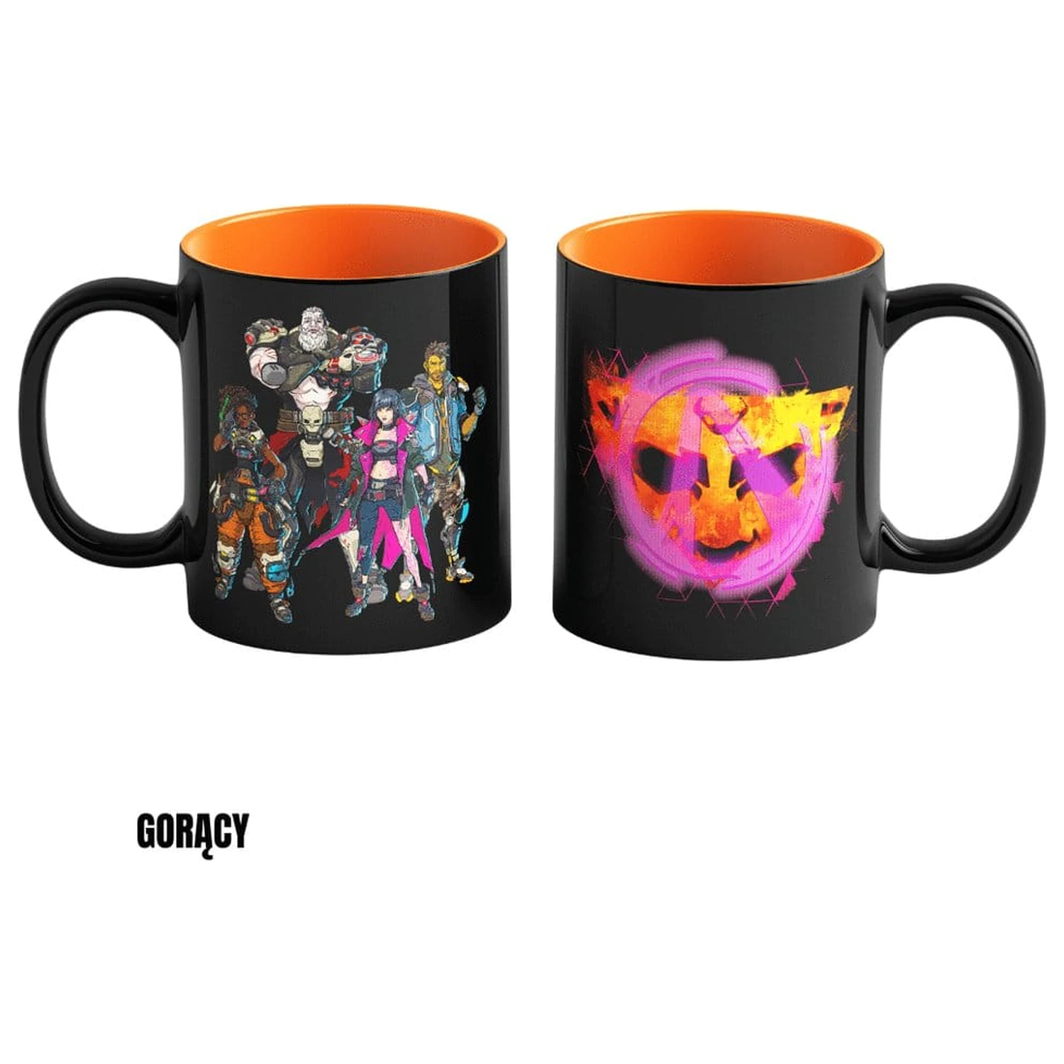 Borderlands hrnek měnící barvu 4 Vault Keeper Glitch fotografii produktu