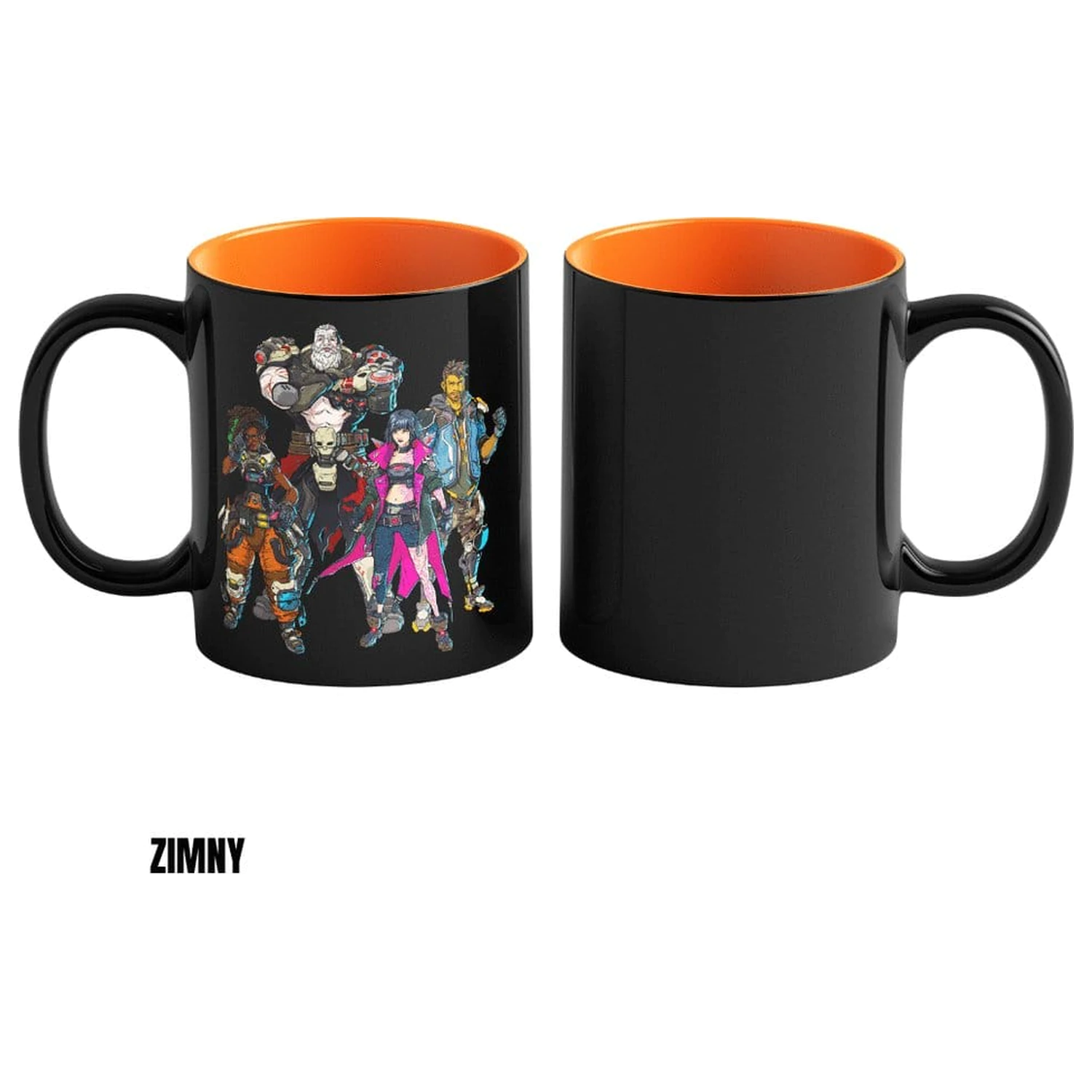 Borderlands hrnek měnící barvu 4 Vault Keeper Glitch fotografii produktu