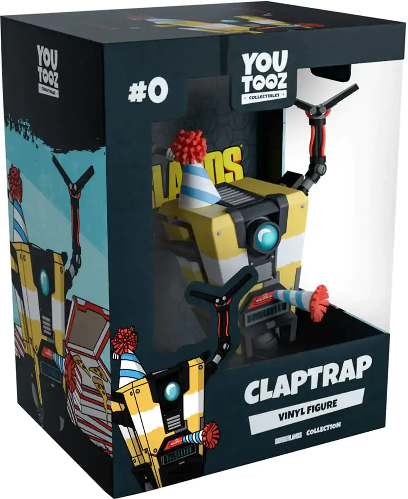 Borderlands Vinyl Figurka Claptrap 12 cm fotografii produktu