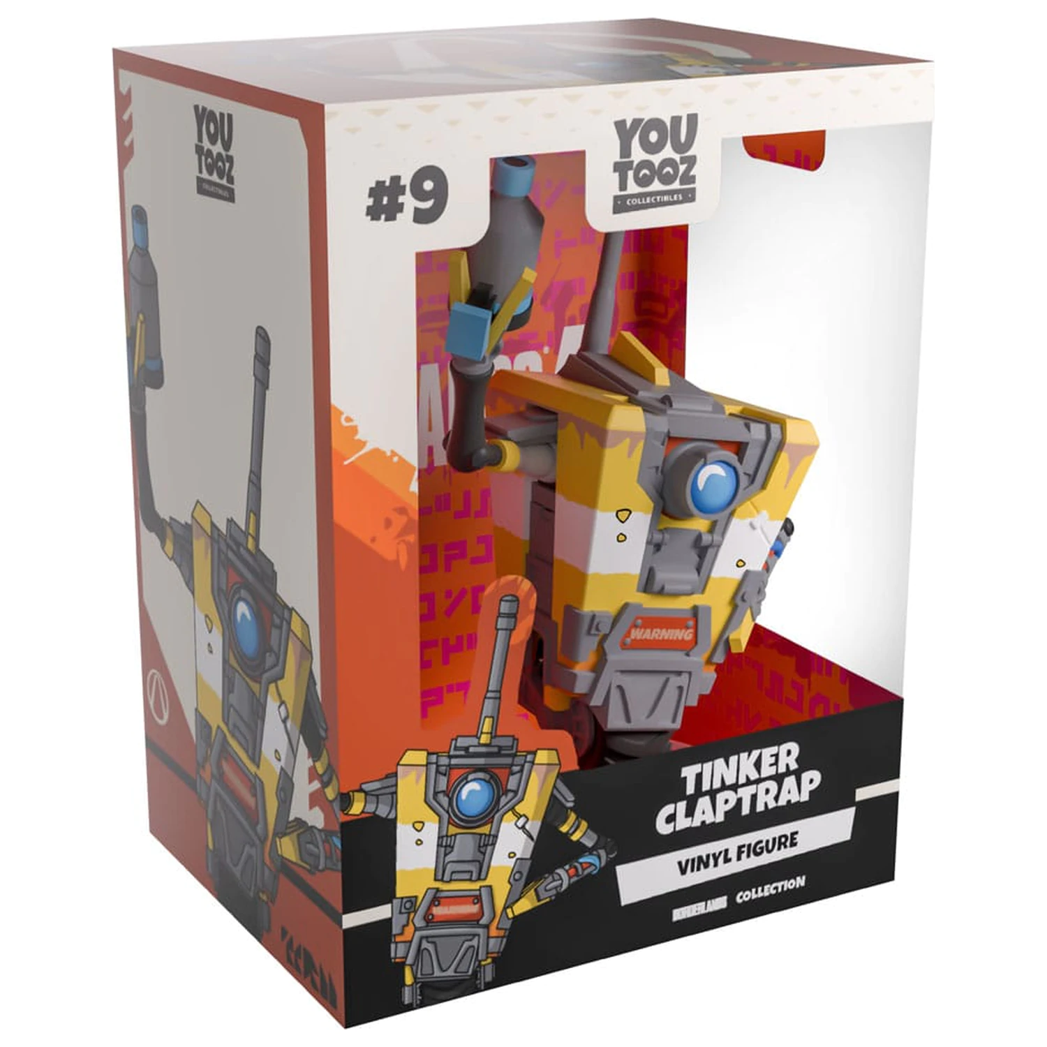 Borderlands Vinylová Figurka Tinker Claptrap 13 cm fotografii produktu
