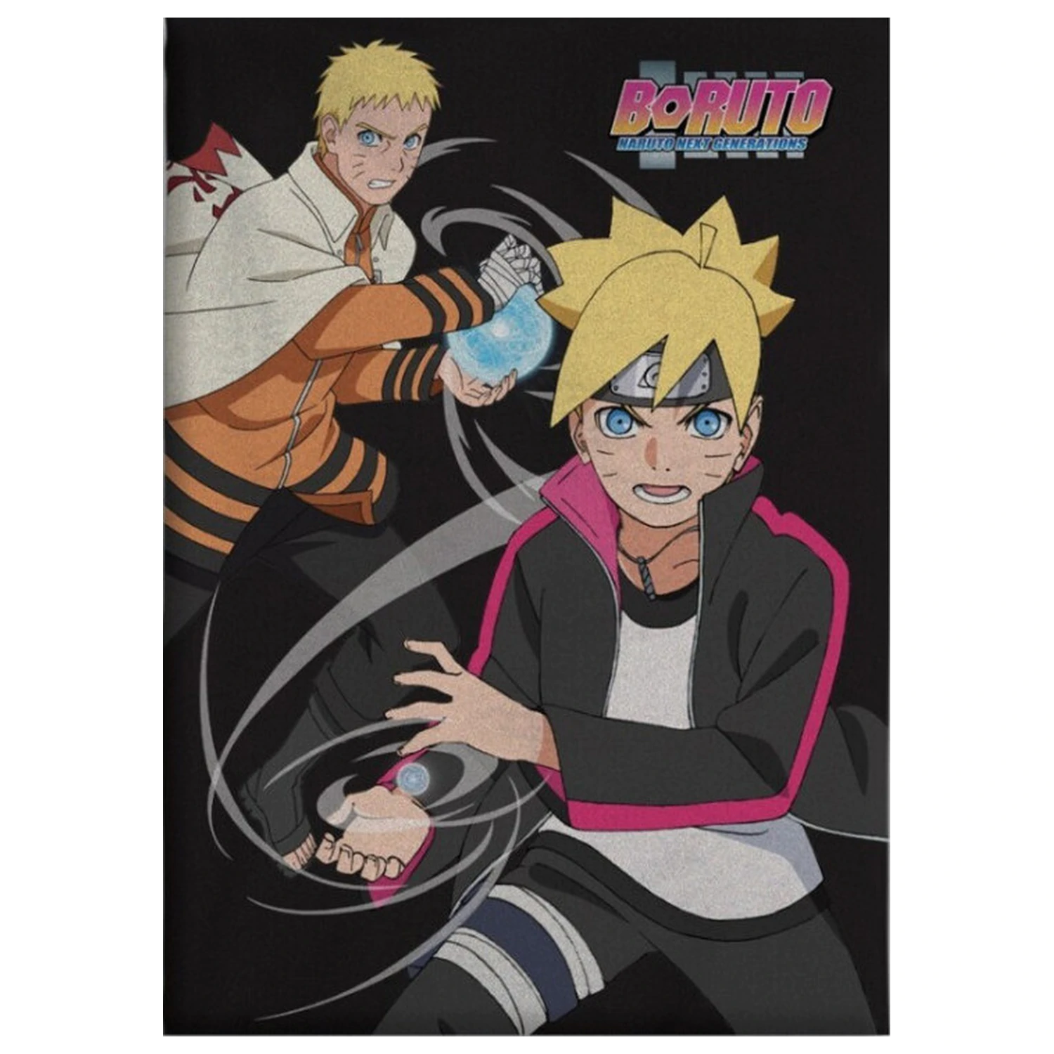 Boruto Hate fleecová deka fotografii produktu