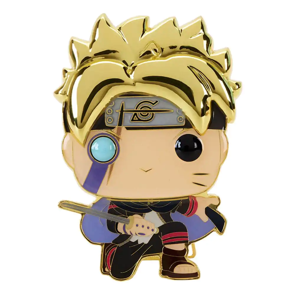 Boruto: Naruto Next Generations Loungefly Funko POP! Smaltovaný odznak Boruto 10 cm fotografii produktu