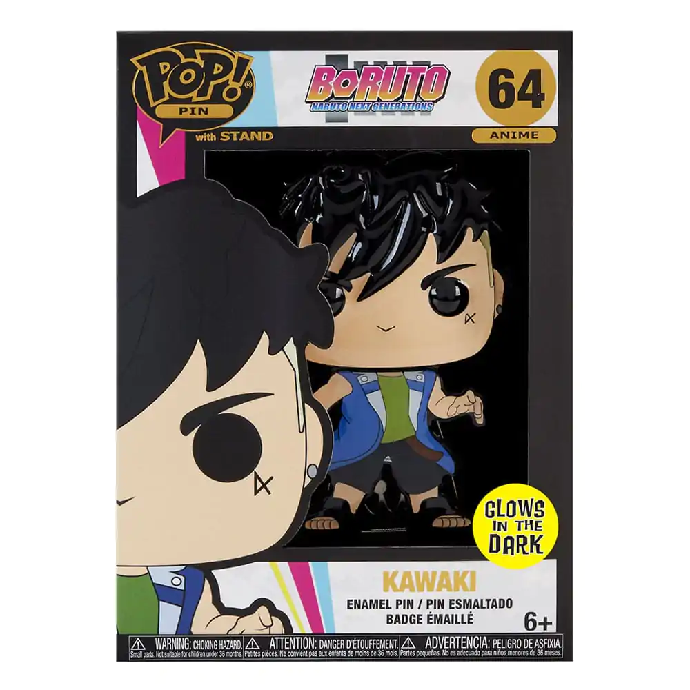 Boruto: Naruto Next Generations Loungefly Funko POP! smaltovaný odznak Kawaki 10 cm fotografii produktu