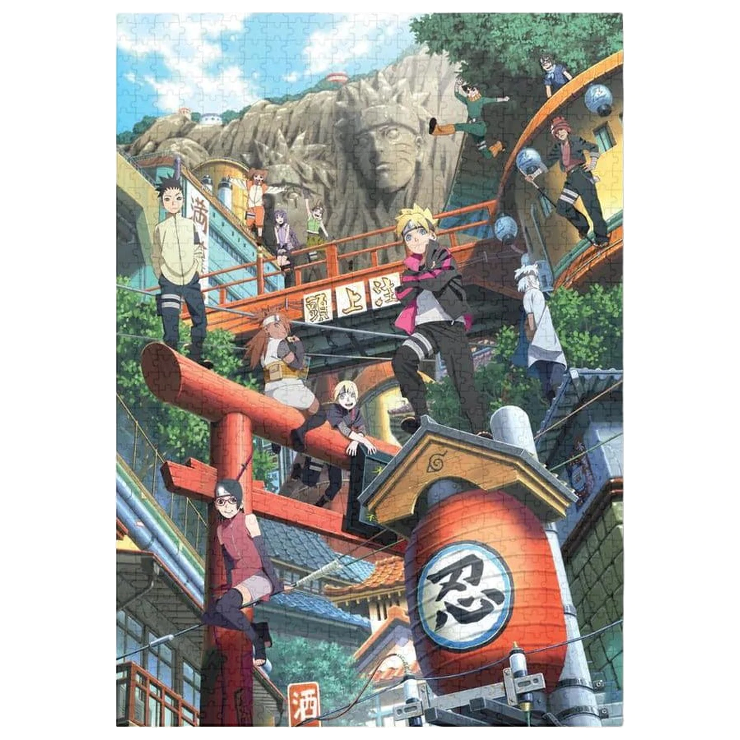 Boruto puzzle (1000 dílků) fotografii produktu