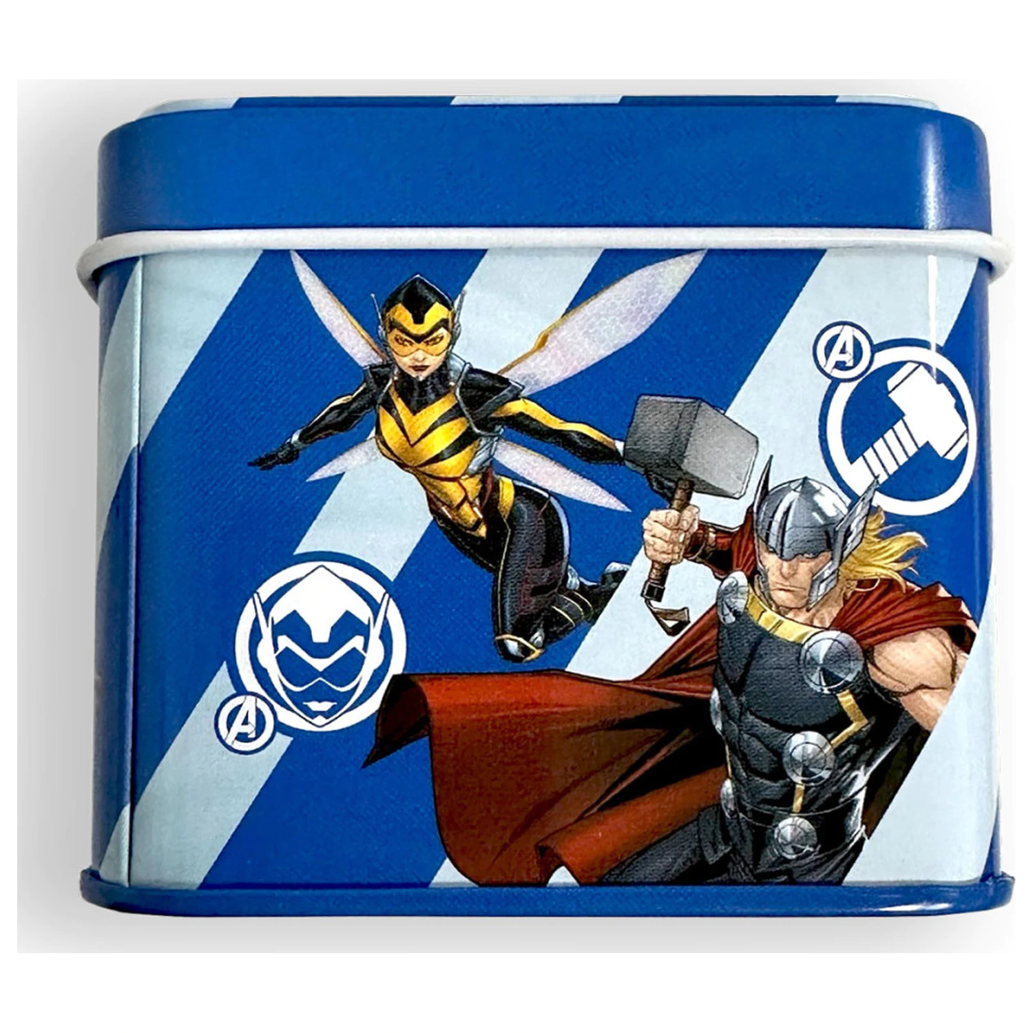 Avengers černá mini kovová krabička 7,5 cm fotografii produktu