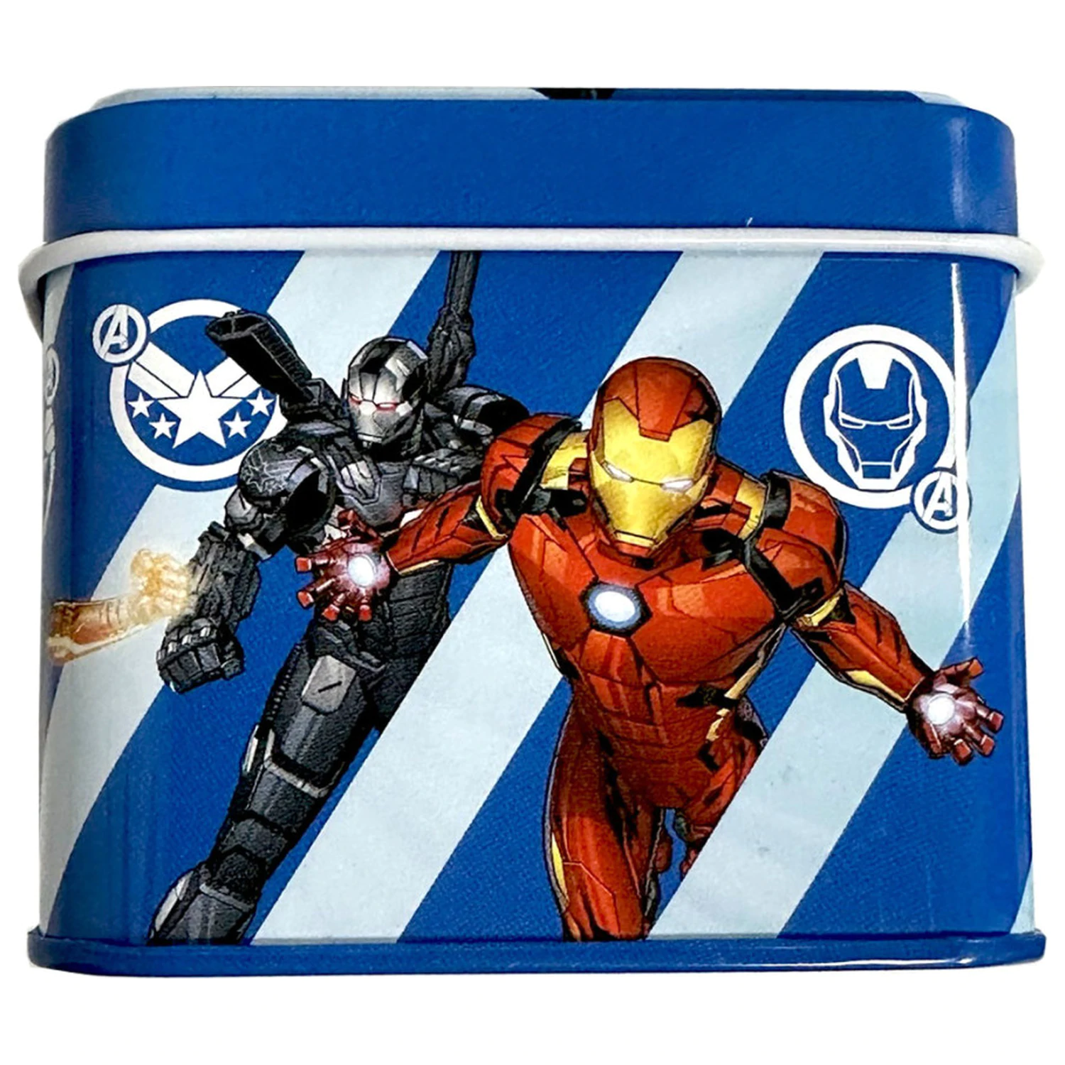 Avengers černá mini kovová krabička 7,5 cm fotografii produktu