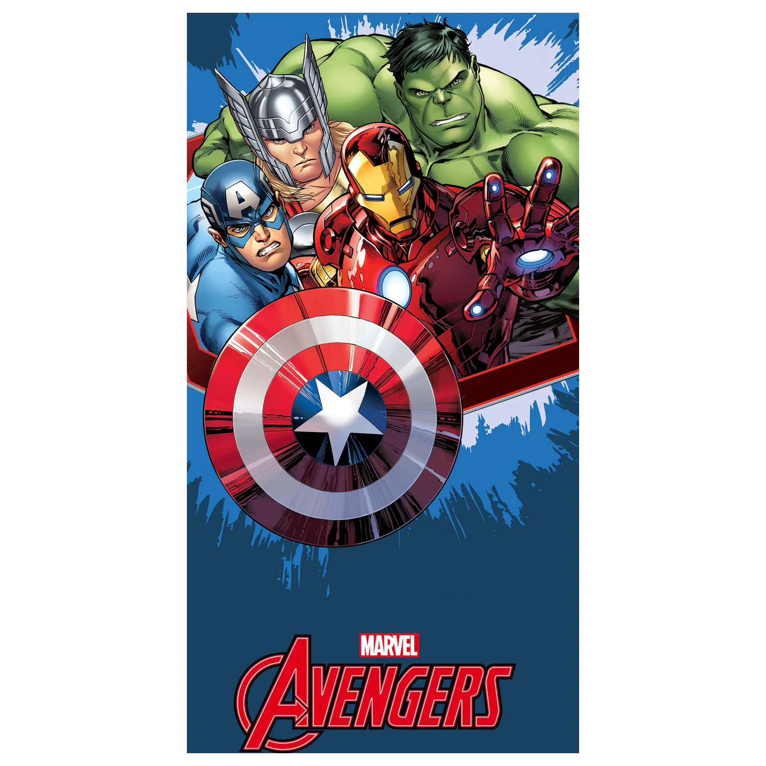Avengers modrý ručník fotografii produktu
