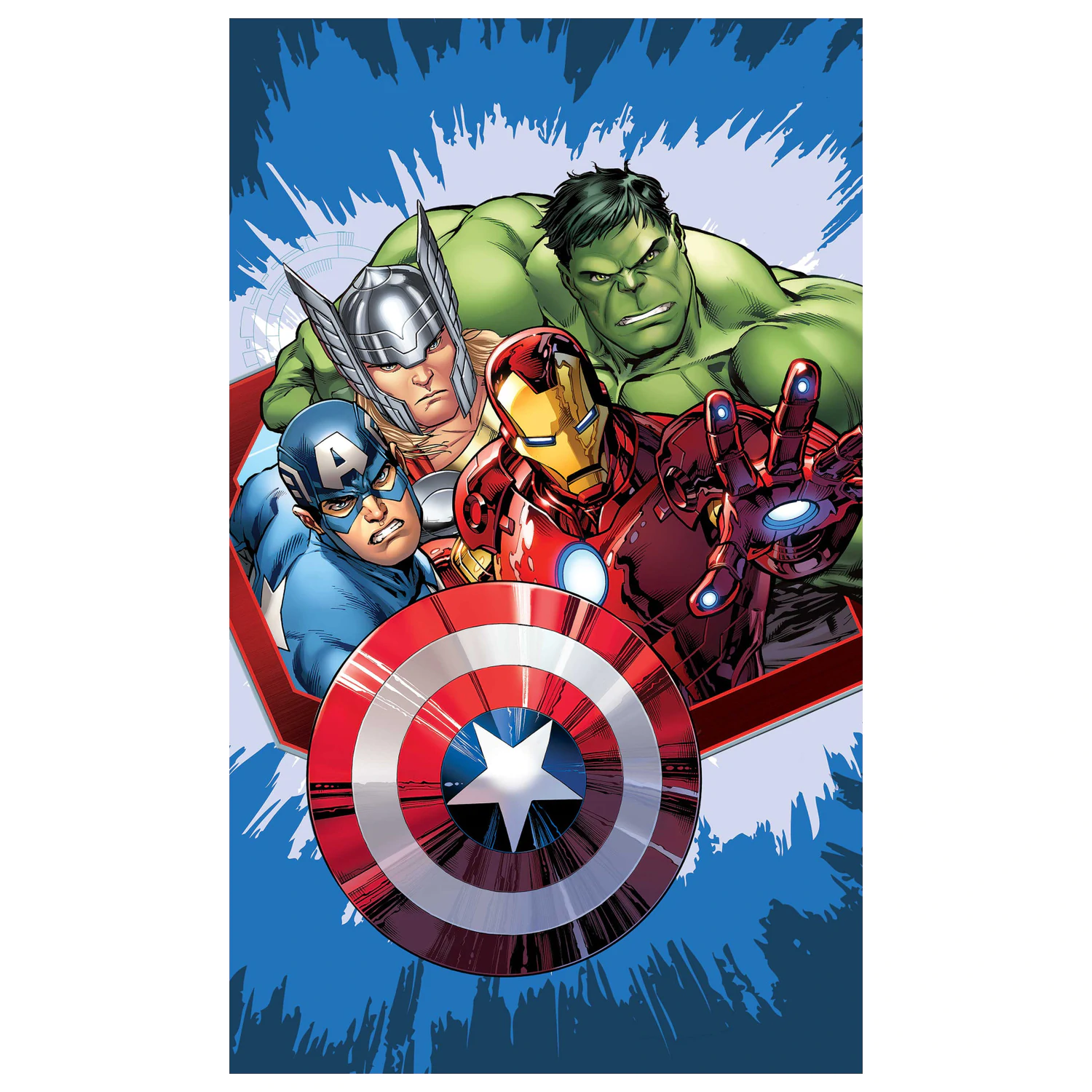 Avengers Dynamic Heroes ručník na ruce, ručník na obličej, ručník fotografii produktu