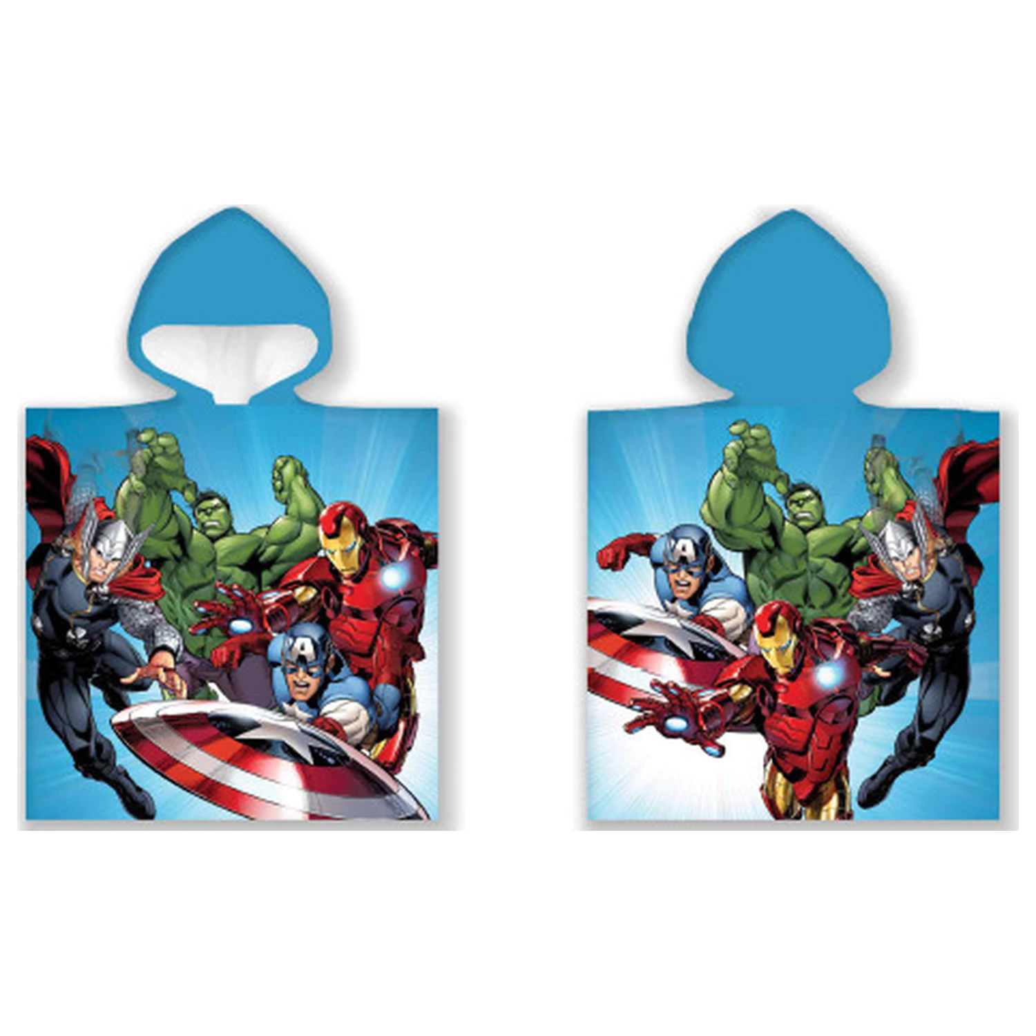 Avengers Fight plážová osuška pončo fotografii produktu