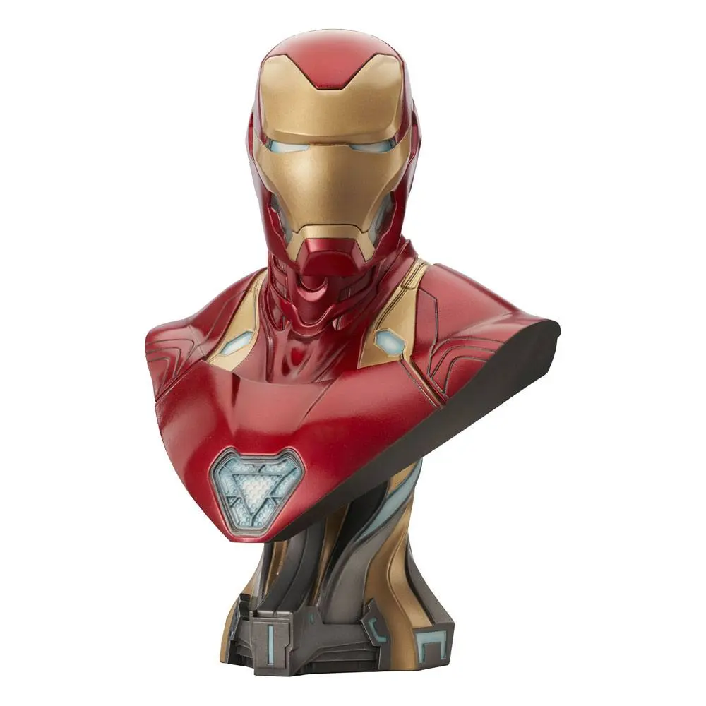 Avengers: Infinity War Legends in 3D Busta 1/2 Iron Man MK50 25 cm fotografii produktu