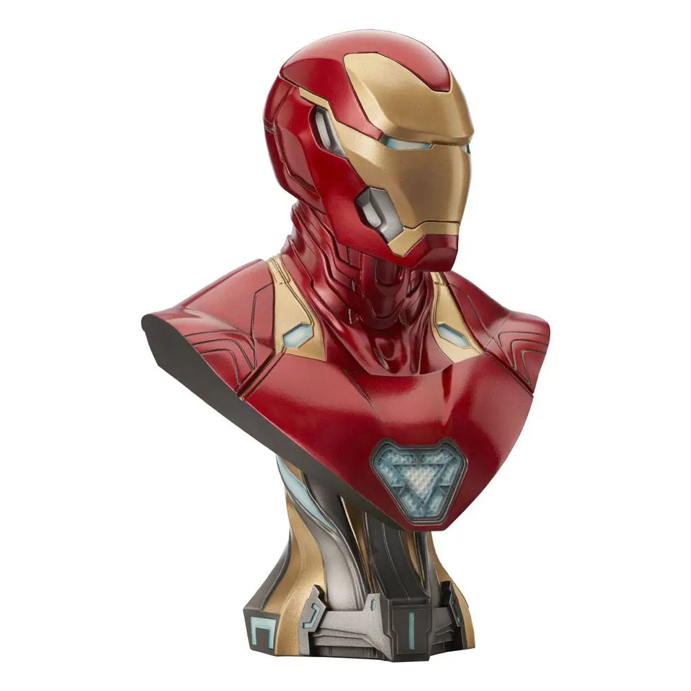 Avengers: Infinity War Legends in 3D Busta 1/2 Iron Man MK50 25 cm fotografii produktu