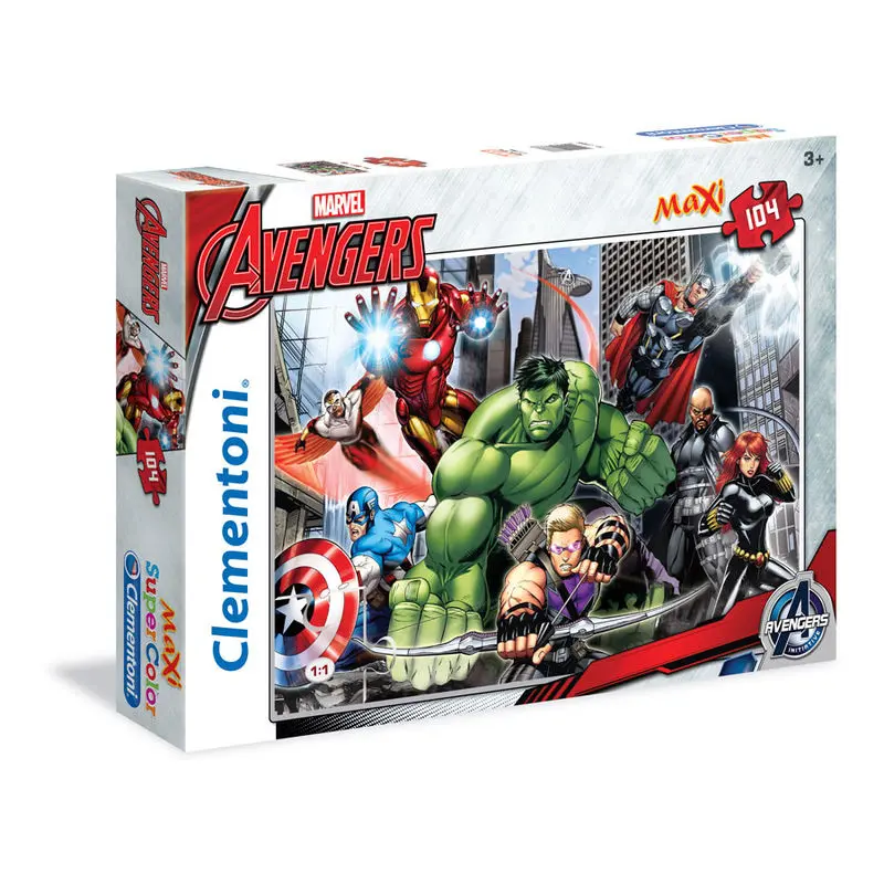 Avengers Marvel puzzle 104 dílků maxi fotografii produktu