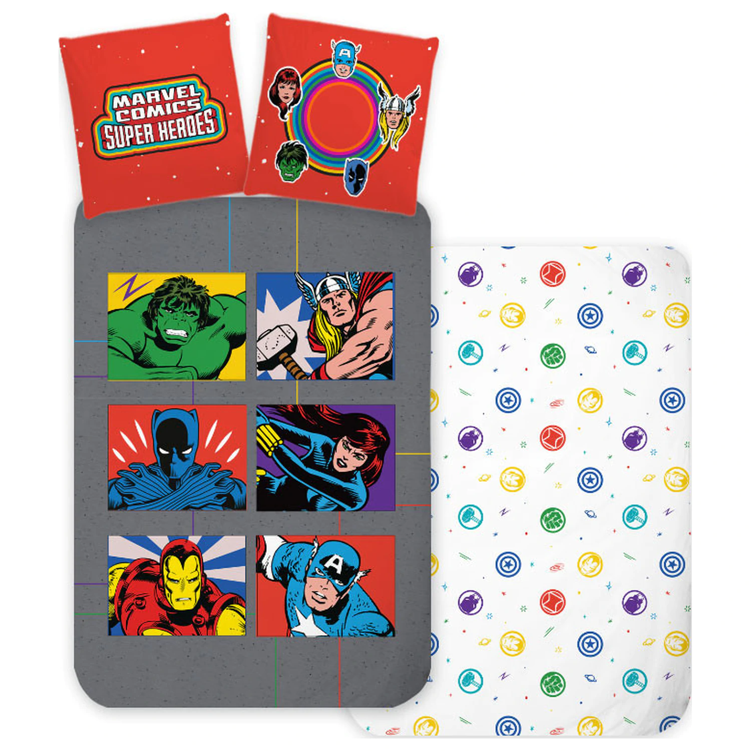 Avengers Symbols povlak na peřinu fotografii produktu
