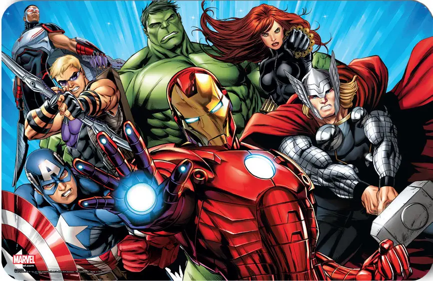 Avengers prostírání 43*28 cm fotografii produktu